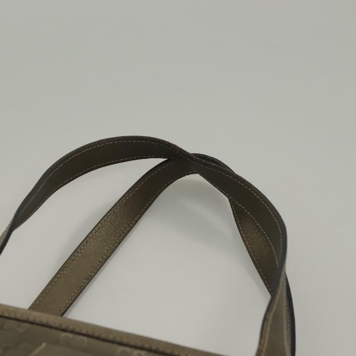 Gucci GUCCI GG Implementation Tote Bag Pvc Khaki Silver Size ONE SIZE - 11 Thumbnail