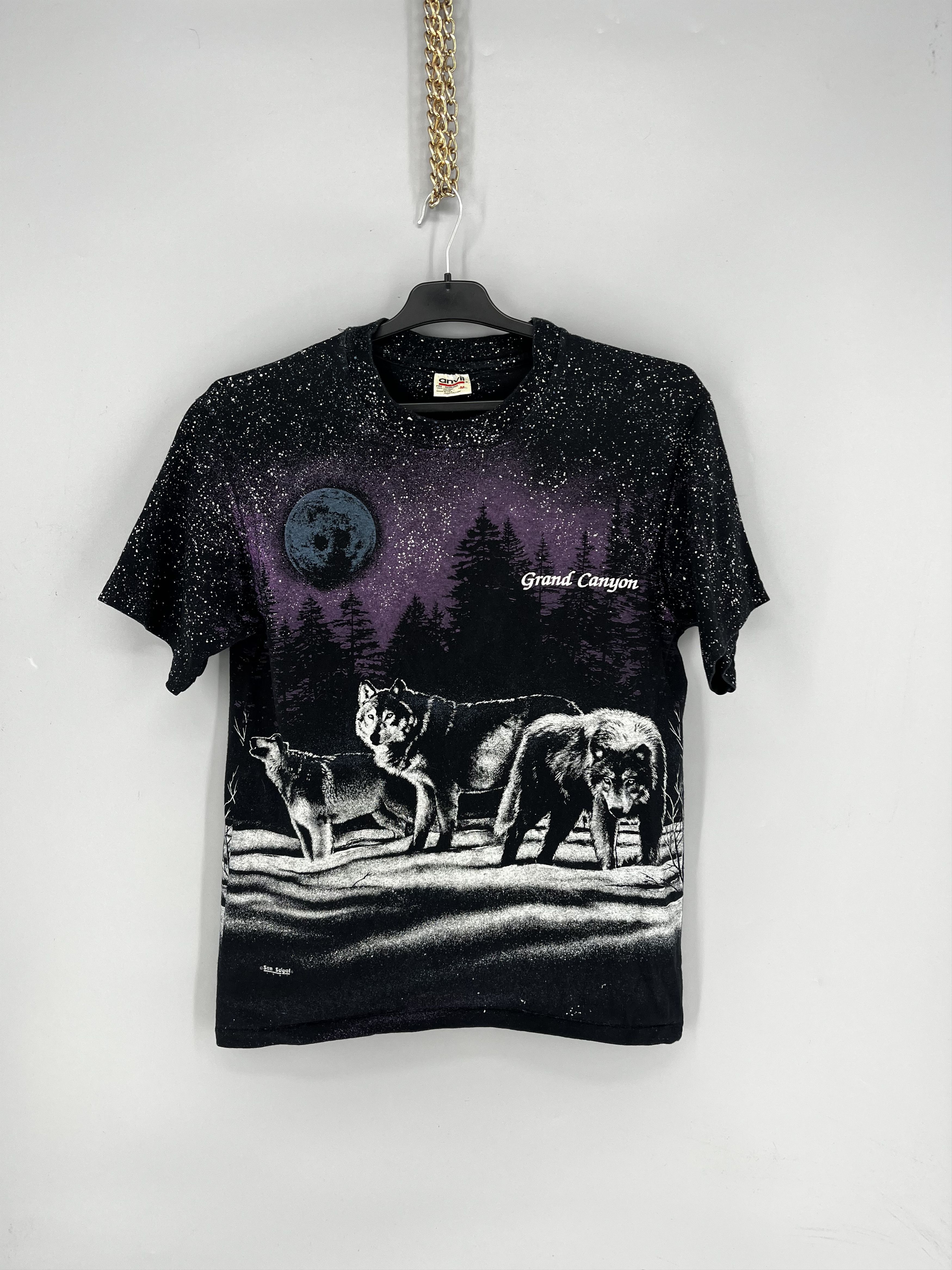 Other Washington Wolf Shirt Sided All Over Print 1991 San Segal Size US M / EU 48-50 / 2 - 2 Thumbnail