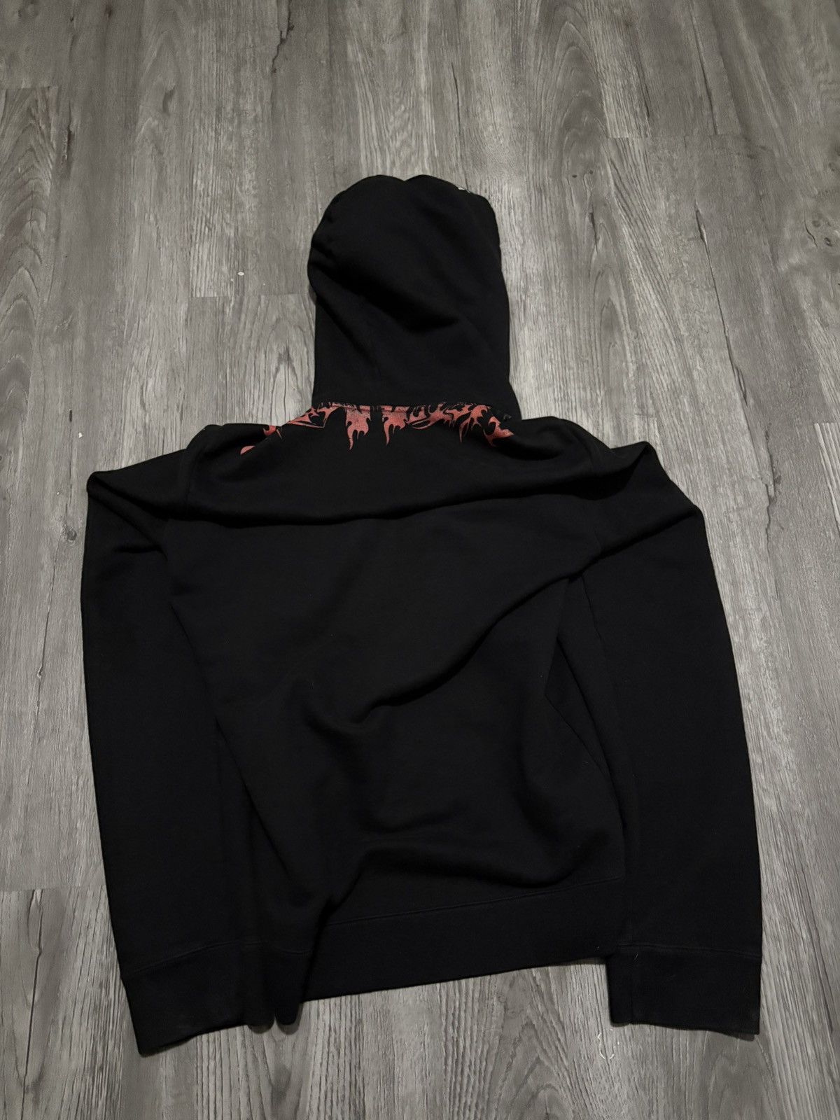 【美品】VETEMENTS Misplaced Skull Hoodie. Vetements AW17 misplaced Metal Skull Hoodie SZ:XS|S
