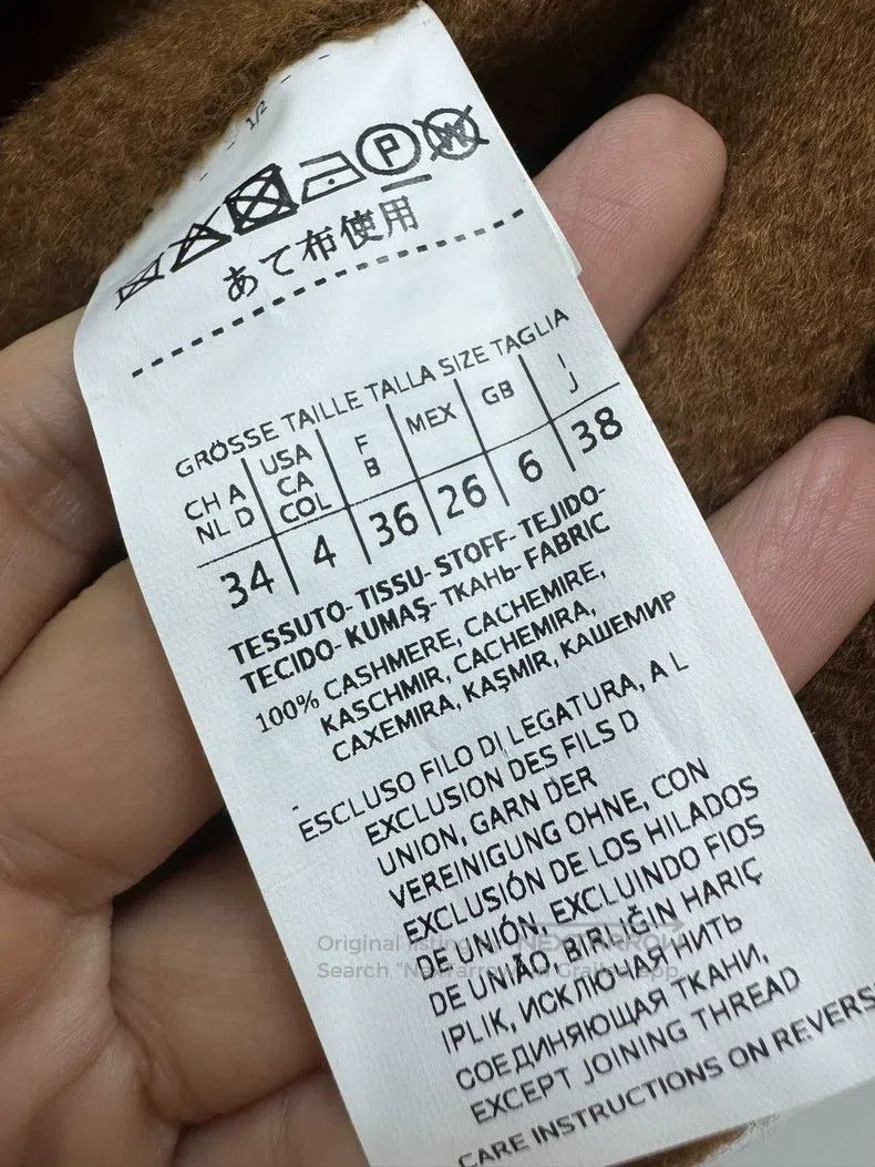 Max Mara Max Mara Caramel Cashmere Coat Size XS / US 0-2 / IT 36-38 - 5 Thumbnail