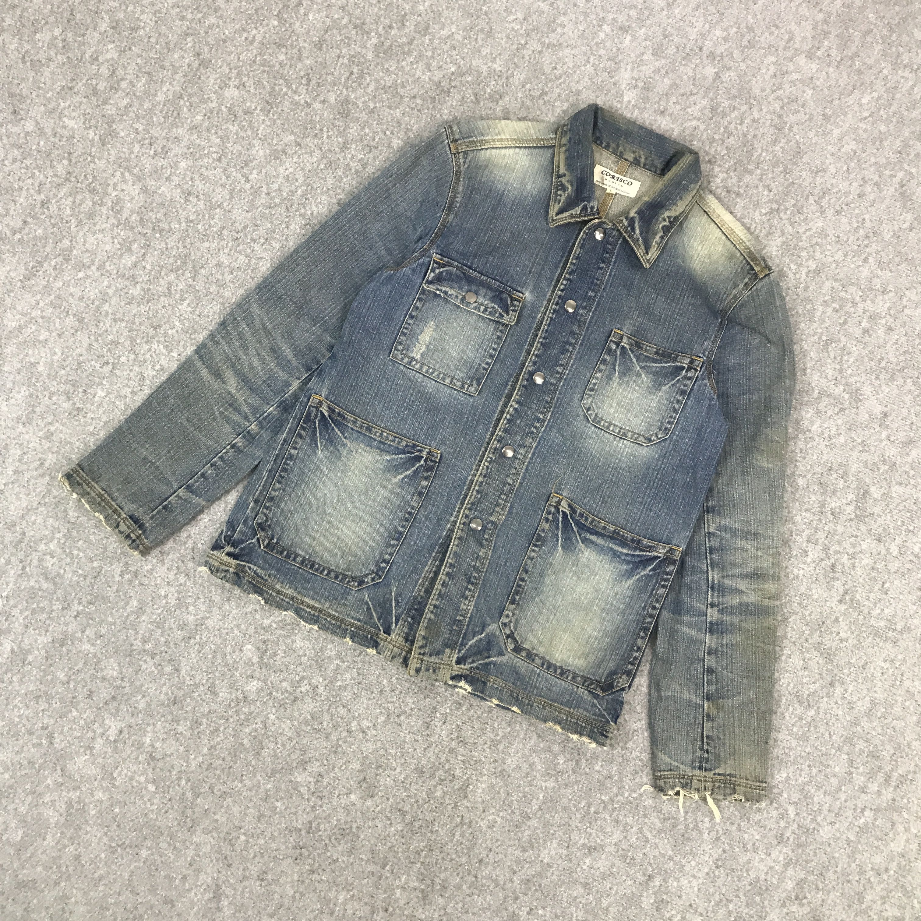 Japanese Brand DENIM CORISCO JACKET Size US L / EU 52-54 / 3 - 5 Thumbnail