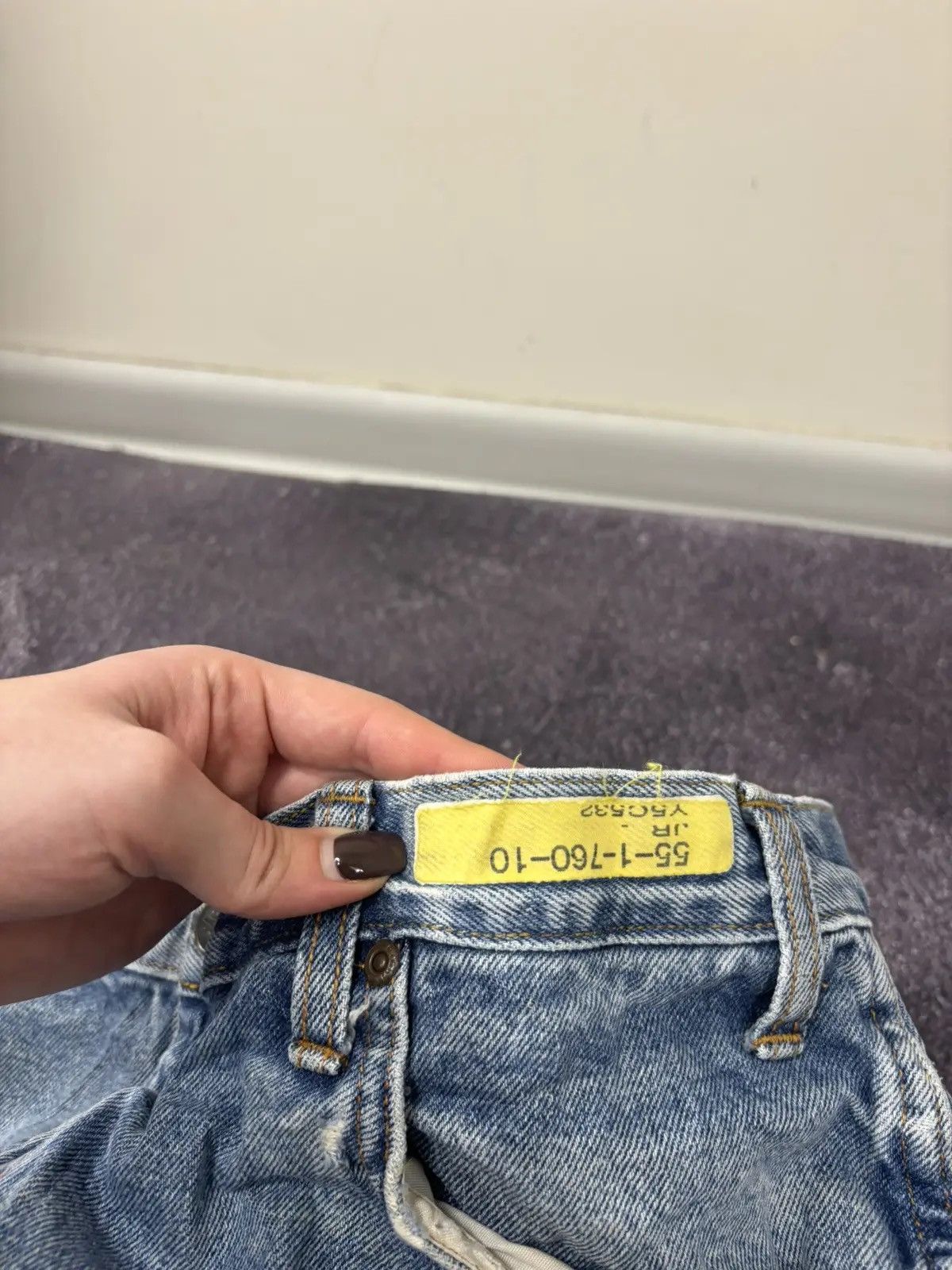 Dickies × Vintage Vintage Dickies USA Faded Blue Work Denim Baggy Jeans Size US 38 / EU 54 - 9 Thumbnail