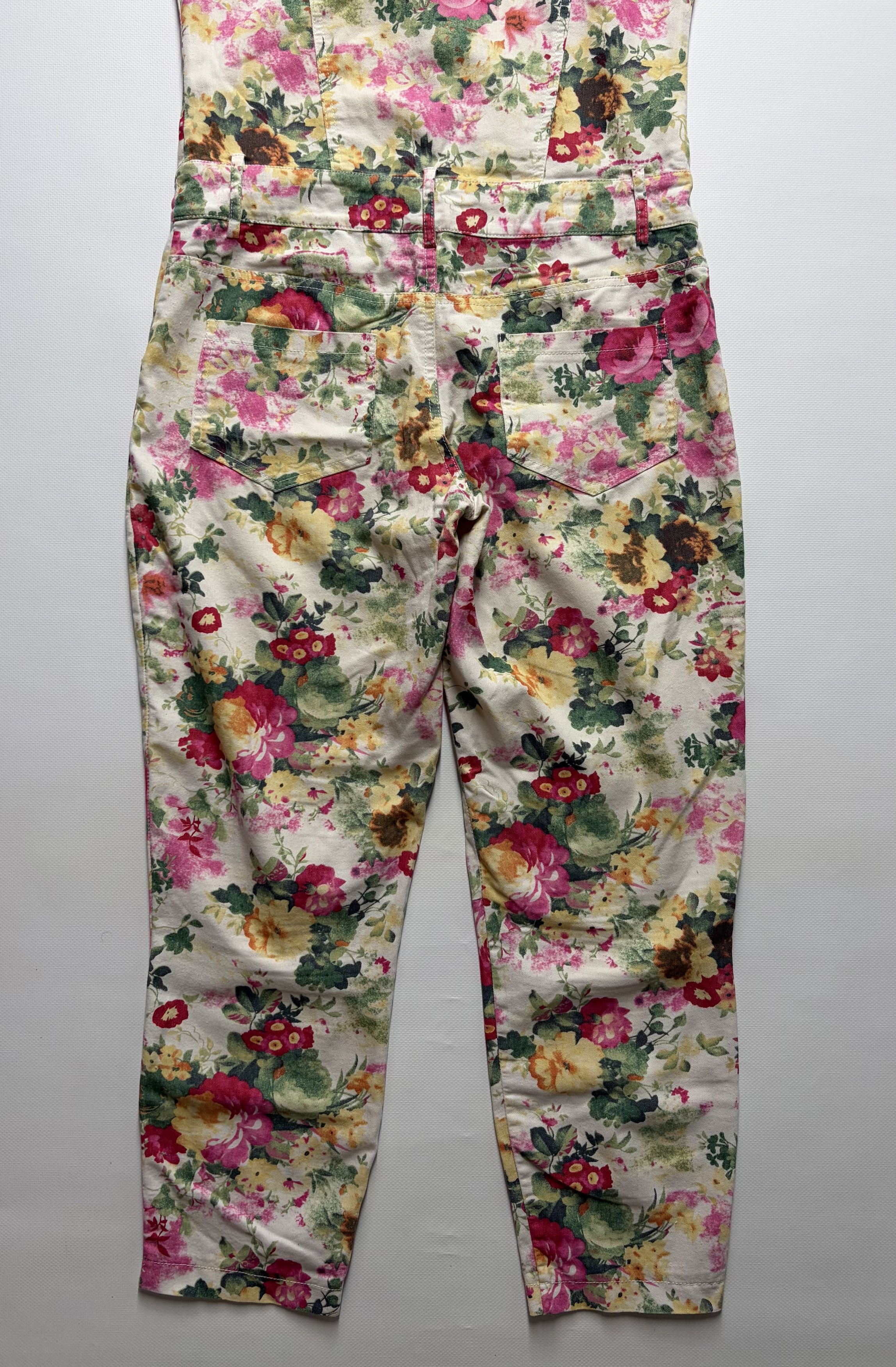 Vintage Women's Printed Jampsuit Size 34" / US 12 / IT 48 - 7 Thumbnail