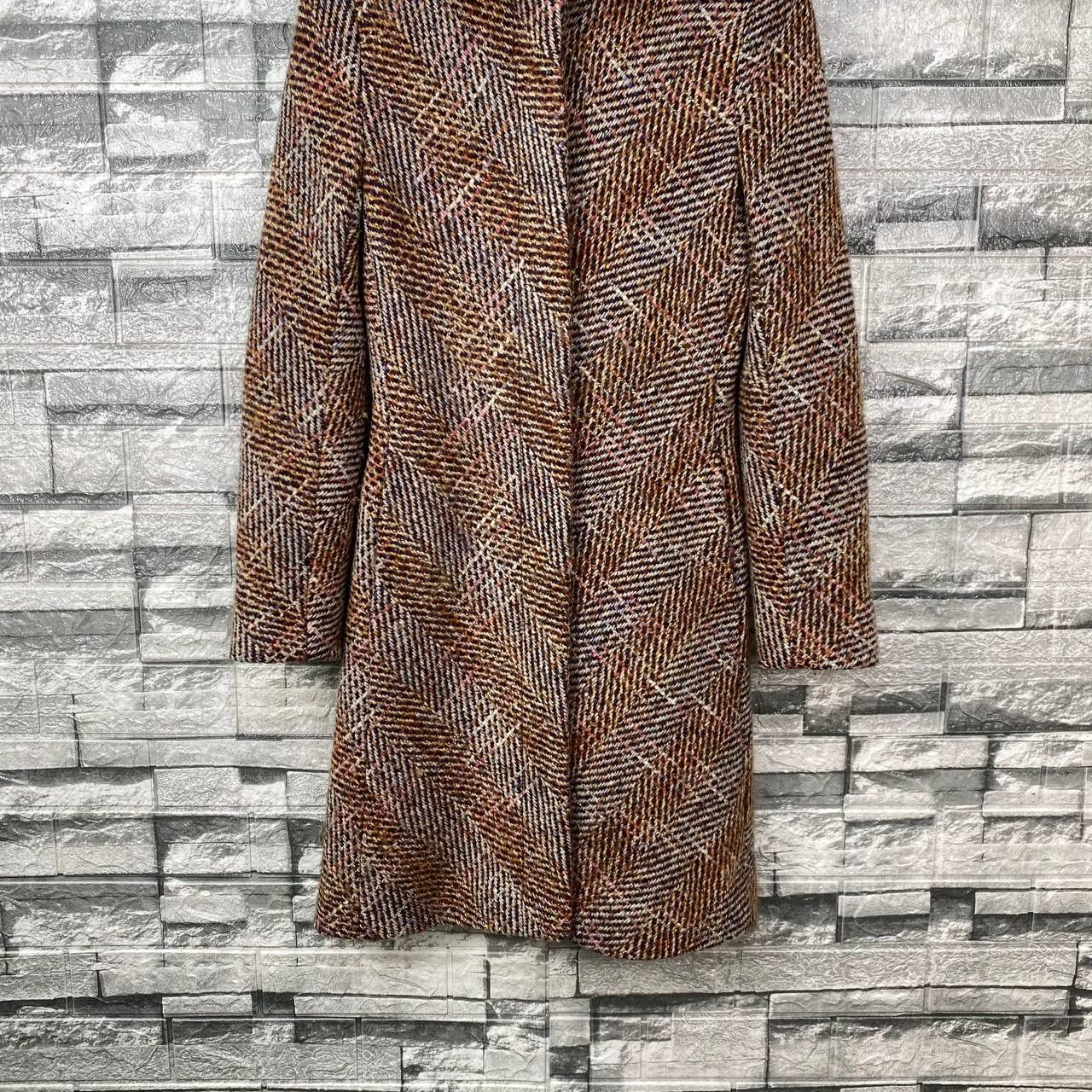 Max Mara MAX MARA TWEED KNITTED LONG COAT Size XS / US 0-2 / IT 36-38 - 3 Thumbnail