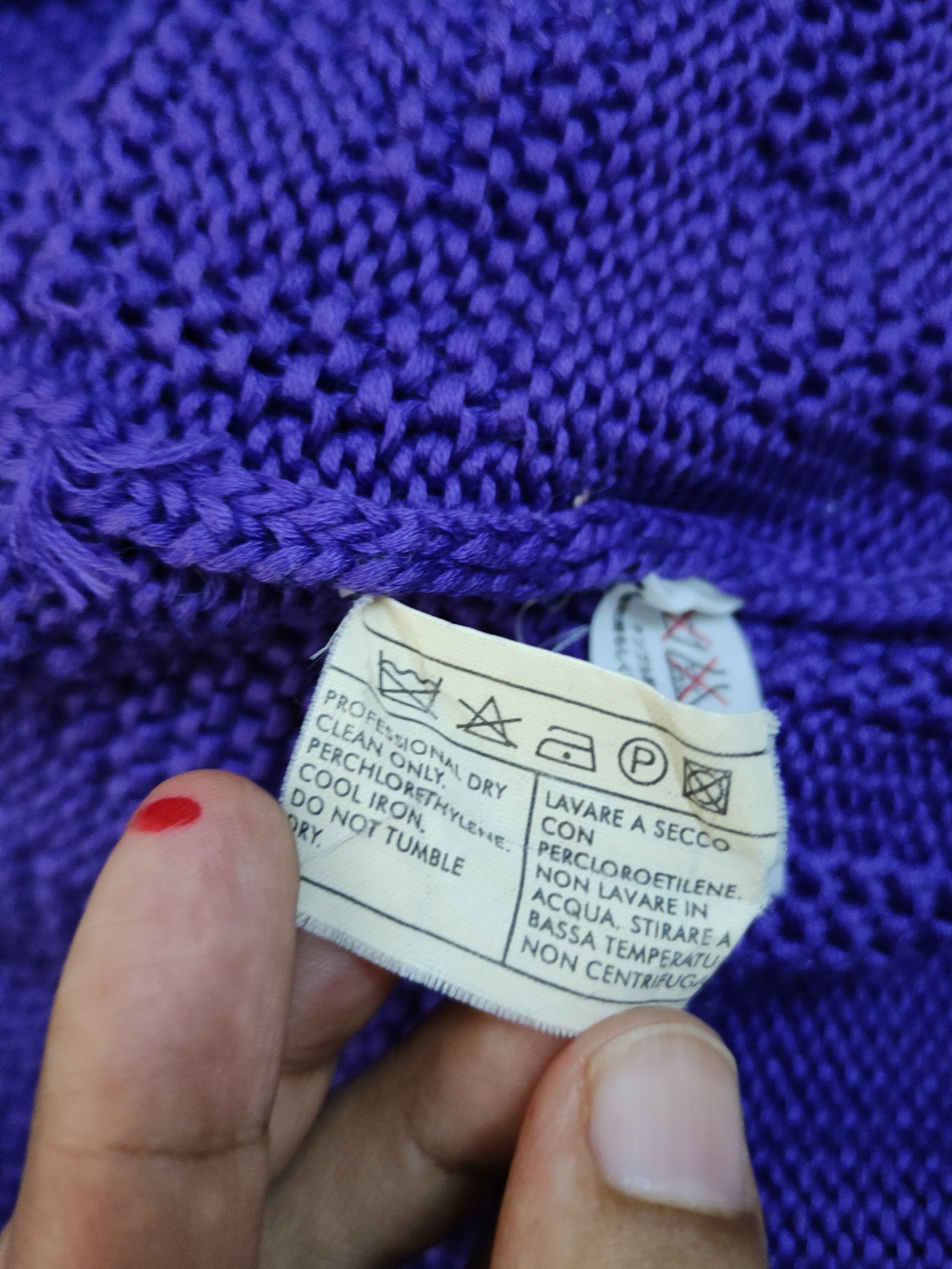 Salvatore Ferragamo Salvatore Ferragamo Purple Knitwear Cardigan #W1155 Size US L / EU 52-54 / 3 - 10 Thumbnail