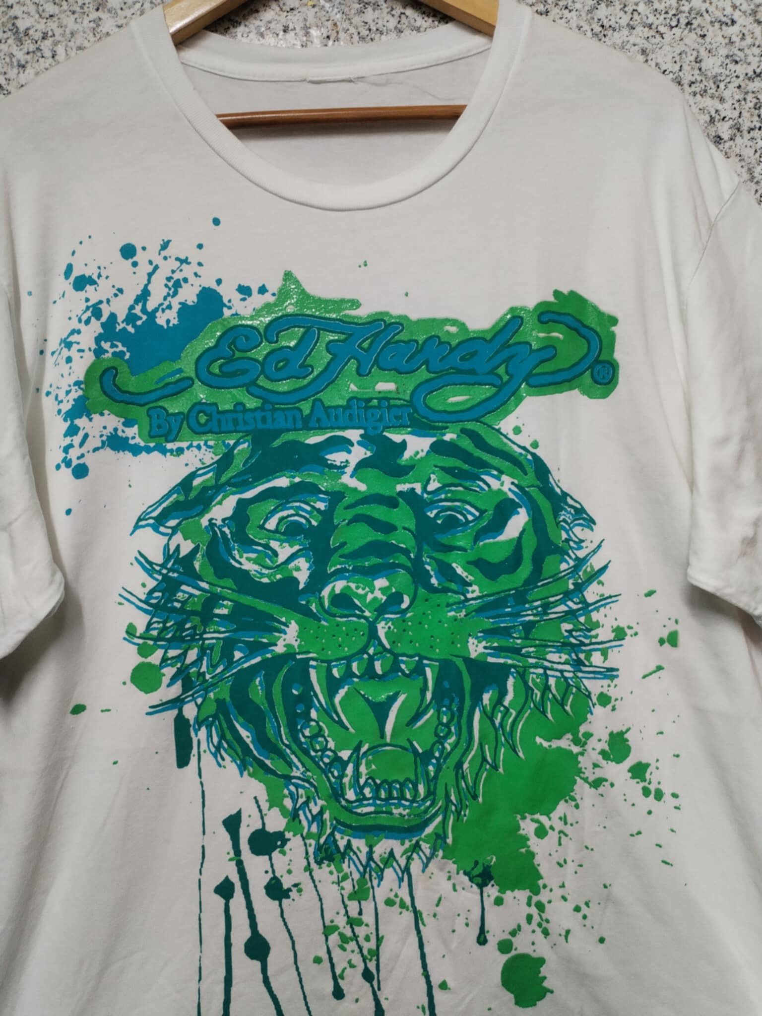 Christian Audigier VINTAGE ED HARDY VERY RARE Size US XL / EU 56 / 4 - 3 Thumbnail