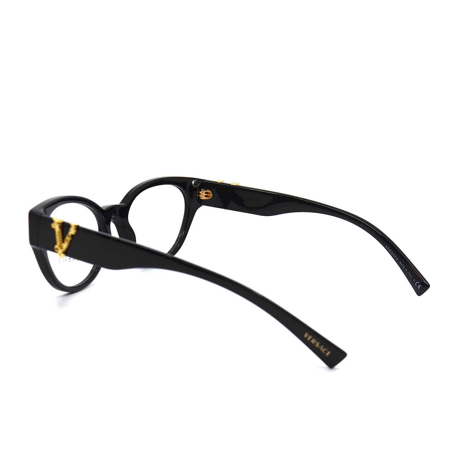 Versace NEW VERSACE VE3282 GB1 BLACK WOMEN EYEGLASSES FRAME Size ONE SIZE - 6 Thumbnail