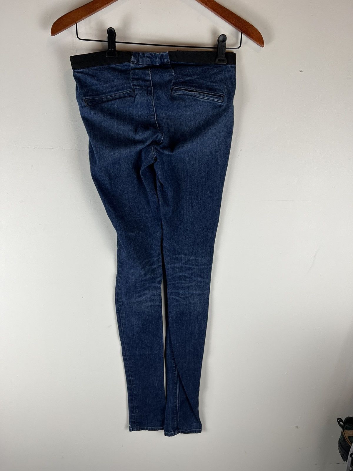 Helmut Lang Helmut lang denim print leggings Size 26" / US 2 / IT 38 - 2 Thumbnail
