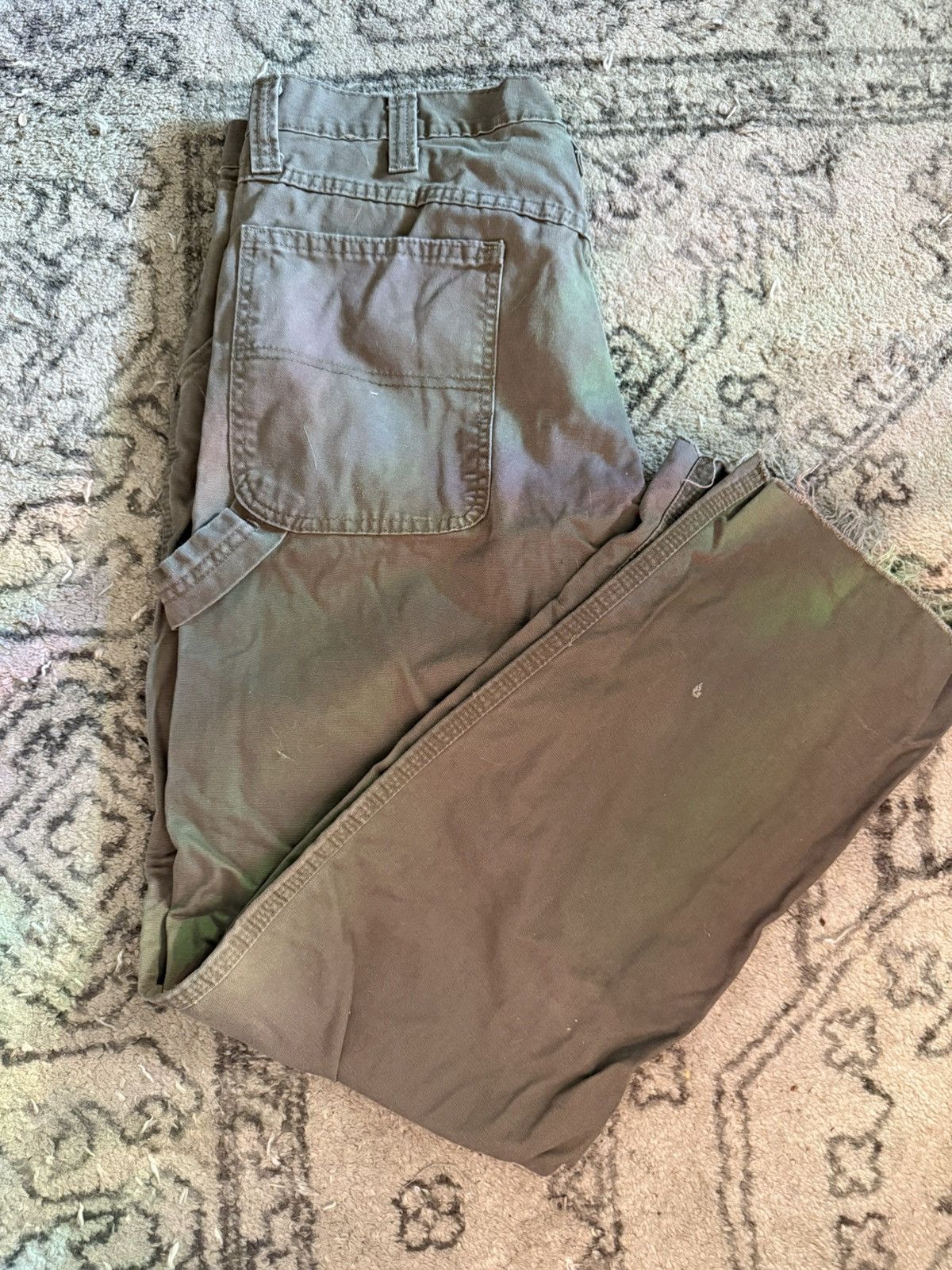 Wrangler Men’s Wrangler Carpenter Pants Relaxed Fit Size US 34 / EU 50 - 2 Thumbnail