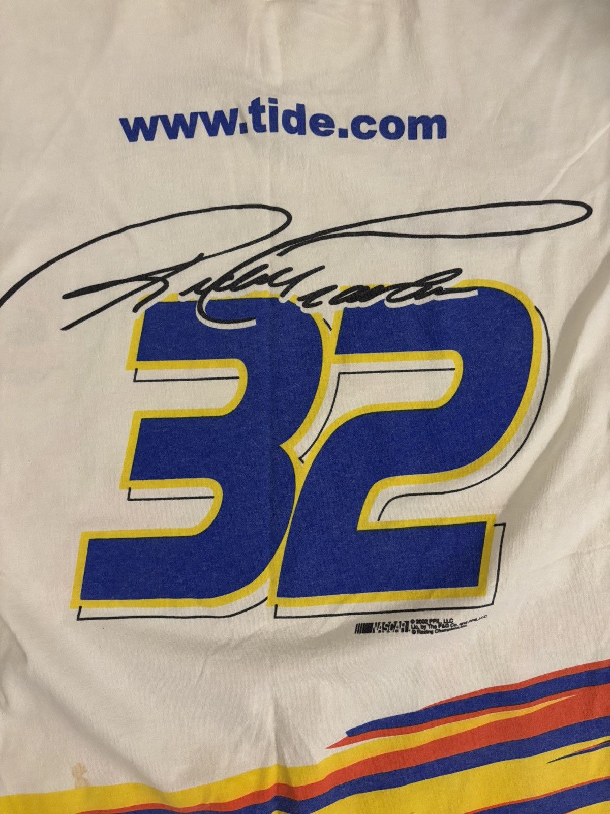 Vintage Ricky Craven Vintage tide racing mens t-shirt Size US L / EU 52-54 / 3 - 6 Thumbnail