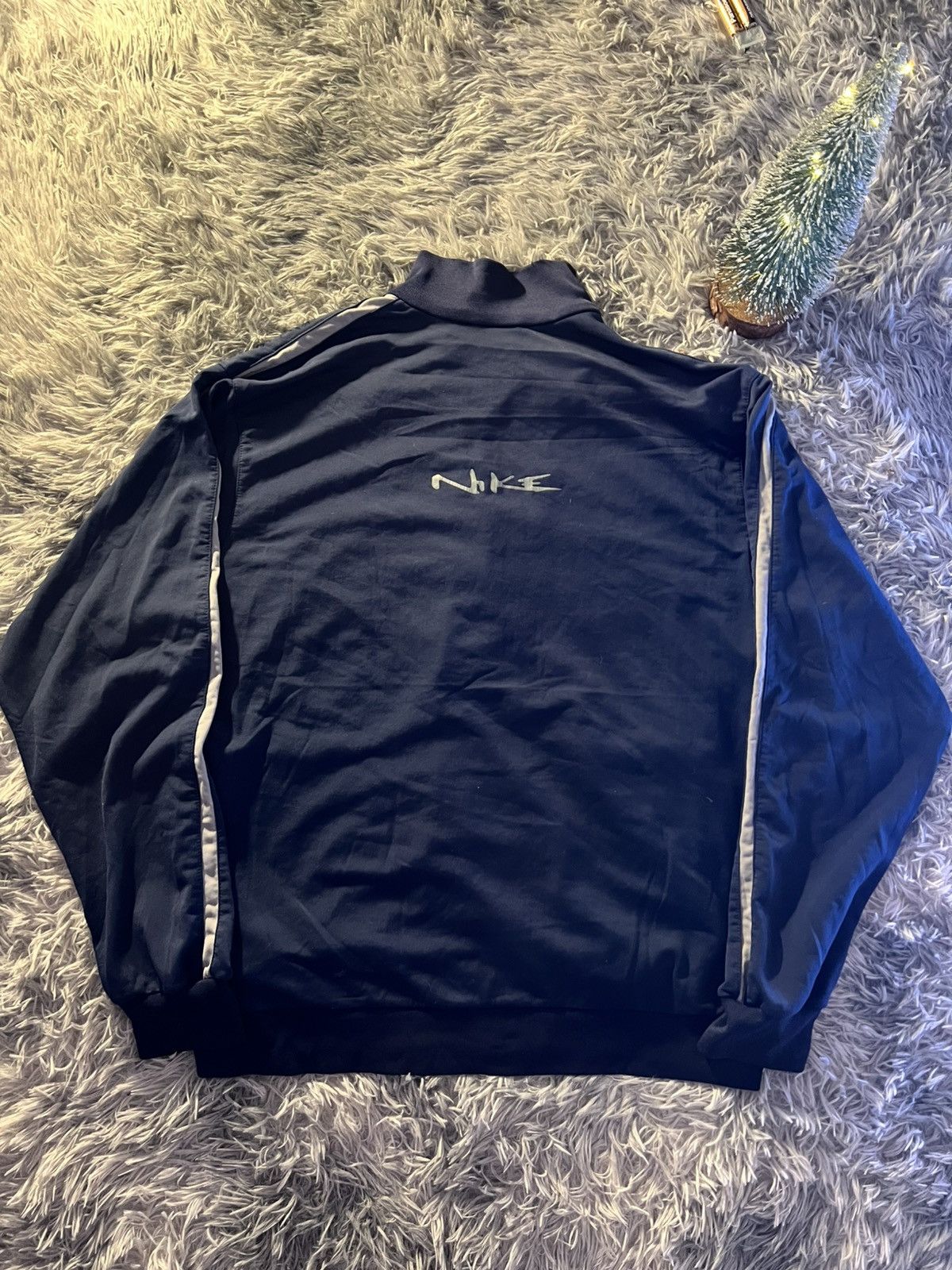 Nike Nike hoodie 90s navy blue Size US M / EU 48-50 / 2 - 5 Thumbnail