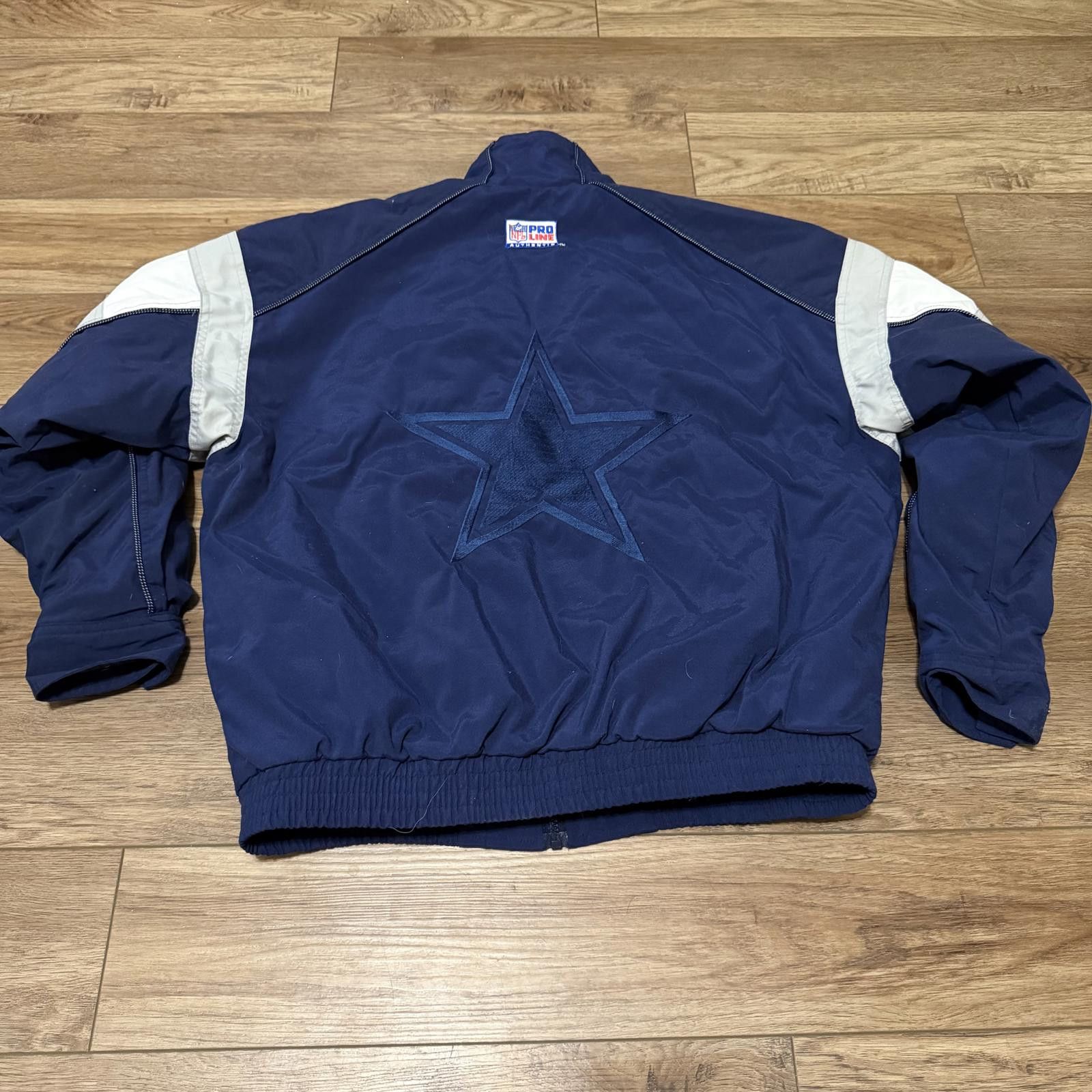 Nike Vintage 90s Nike Dallas Cowboys NFL Pro Line Jacket Size M Size US M / EU 48-50 / 2 - 10 Thumbnail