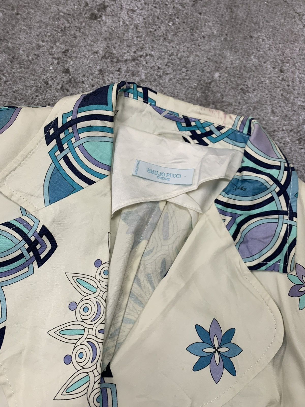 Emilio Pucci Emilio Pucci Blazer Printed Multi Colour Size M / US 6-8 / IT 42-44 - 4 Thumbnail