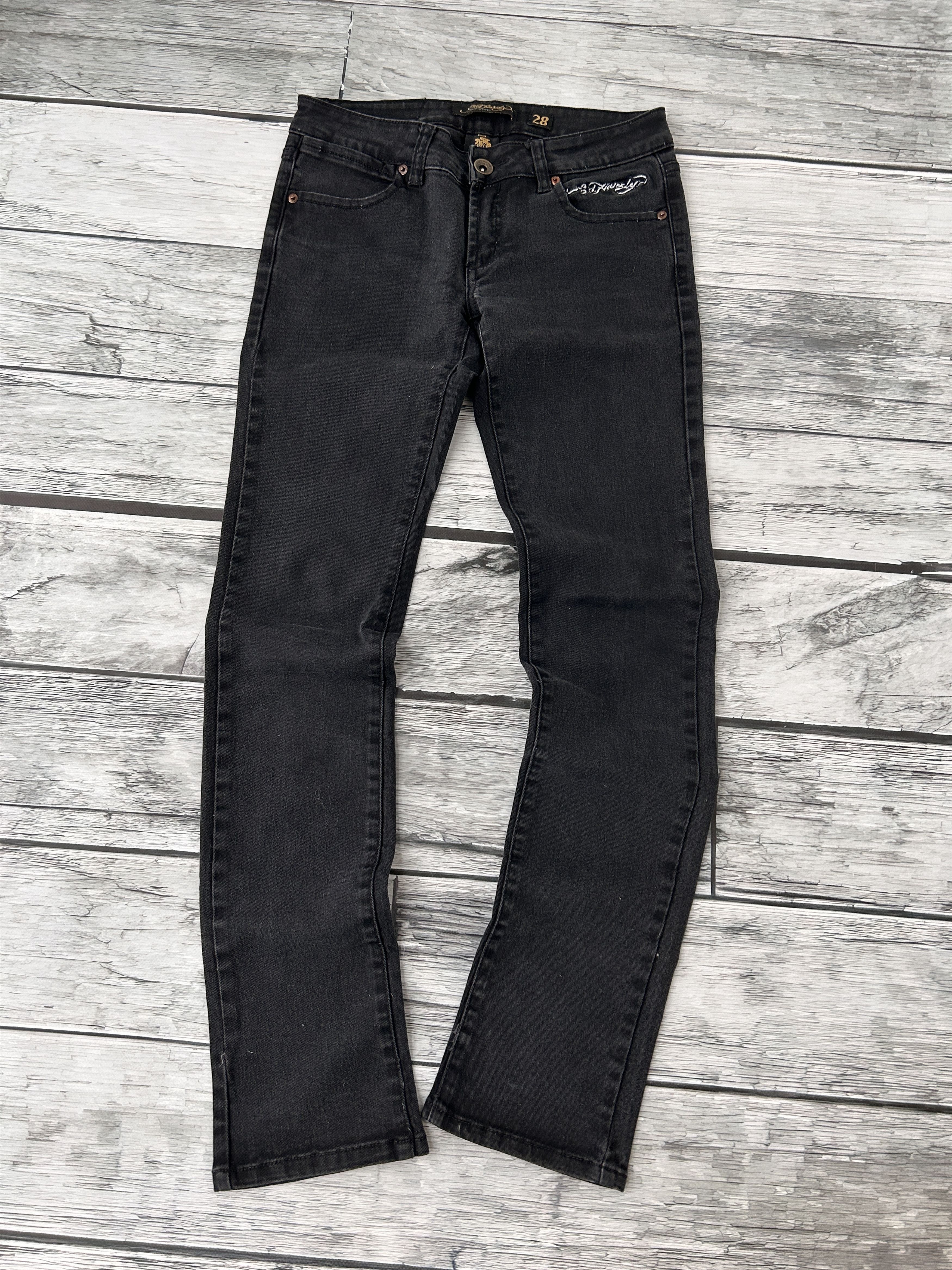 Ed Hardy Vintage Christian Audigier Ed Hardy Jeans Y2K 90s Size 28" / US 6 / IT 42 - 4 Thumbnail