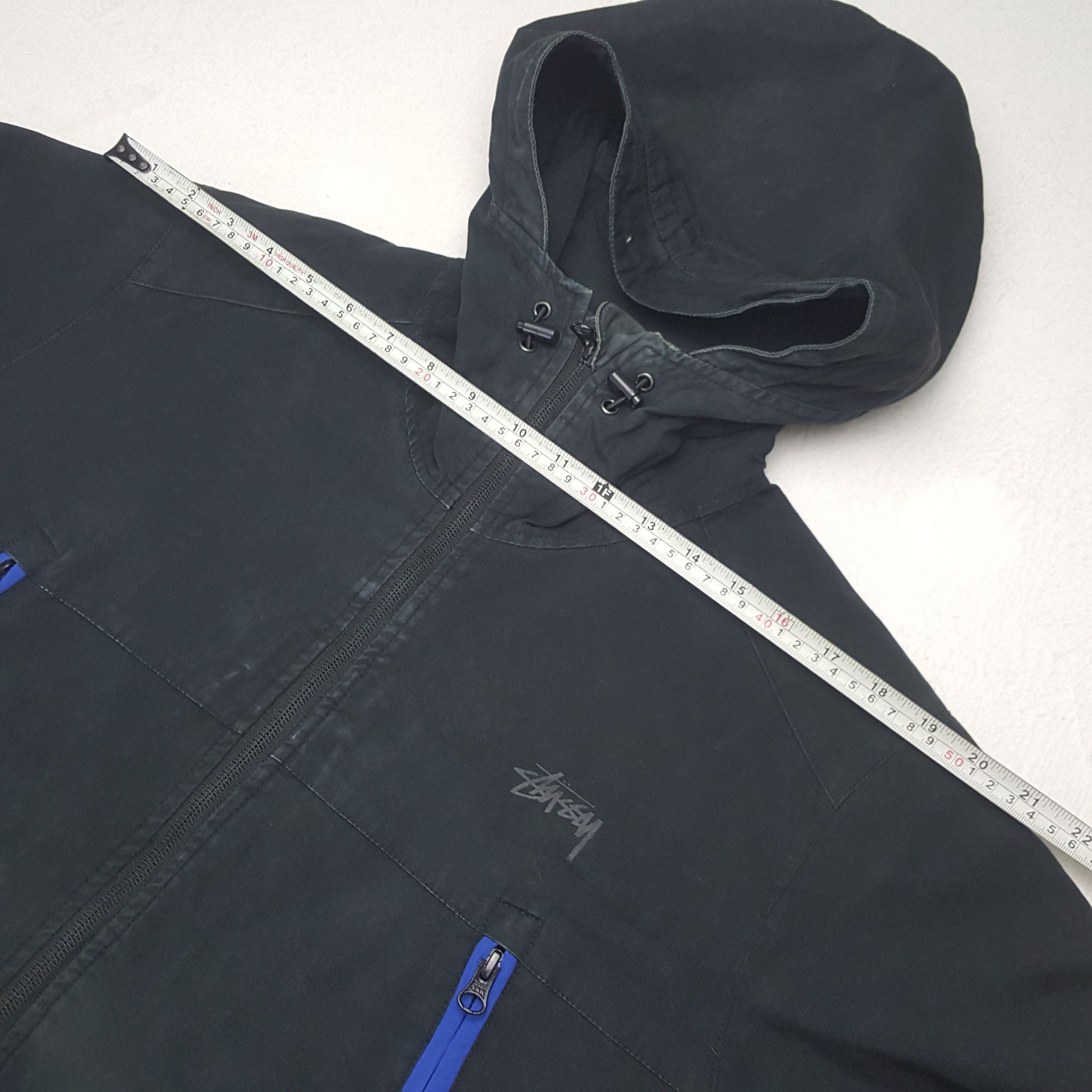 Stussy × Vintage Vintage Stussy Custom Logo Jacket Hoodie Size US M / EU 48-50 / 2 - 6 Thumbnail