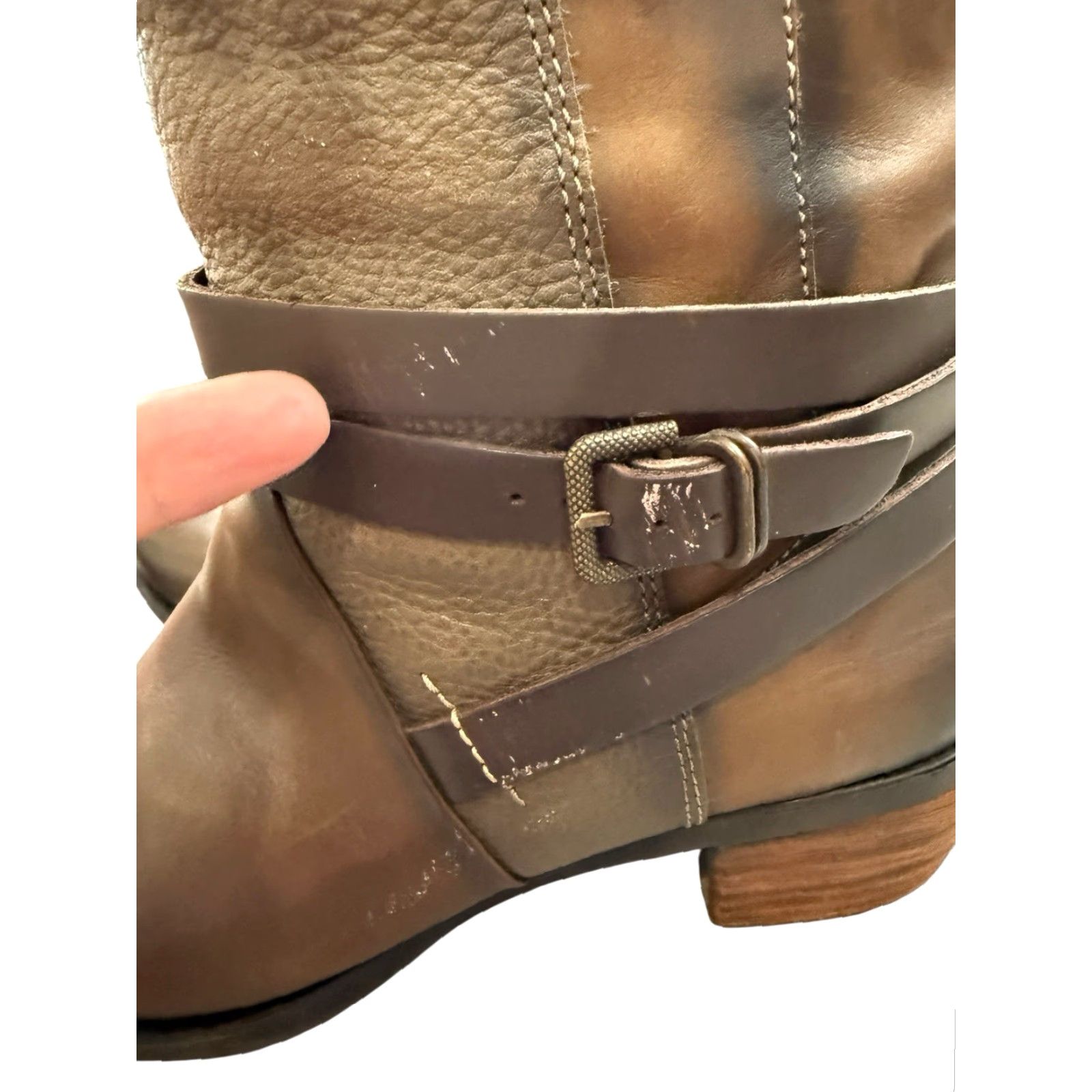 Vintage Pikolinos Connelly Western Boots Brown Leather Women EU 42 Zip Boots Size US 9 / IT 39 - 5 Thumbnail