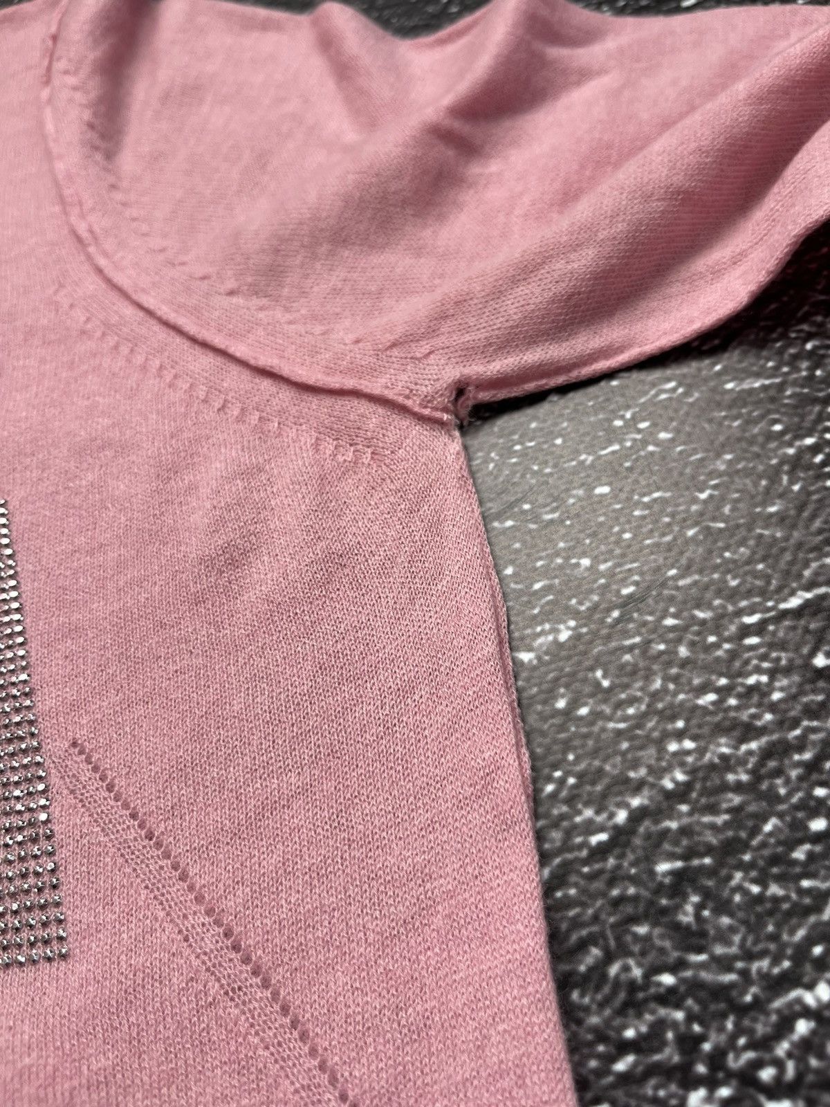 Zadig & Voltaire ZADIG VOLTAIRE MISS BISS CP Cashmere Sweater Big Logo Karma Size S / US 4 / IT 40 - 8 Thumbnail