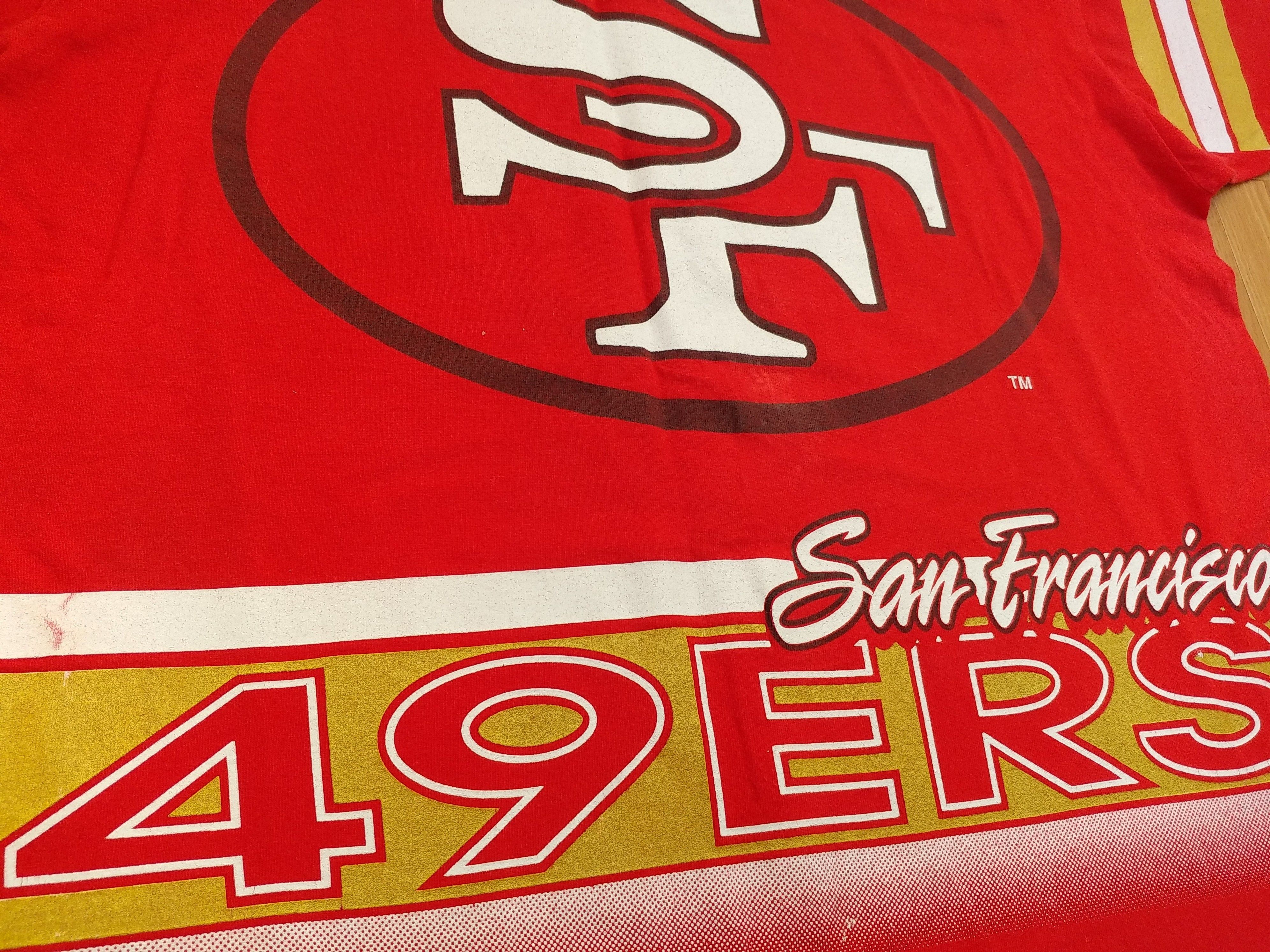 NFL × Vintage NFL San Francisco 49ers t-shirt, 1994 jersey, vintage XL Size US XL / EU 56 / 4 - 7 Thumbnail
