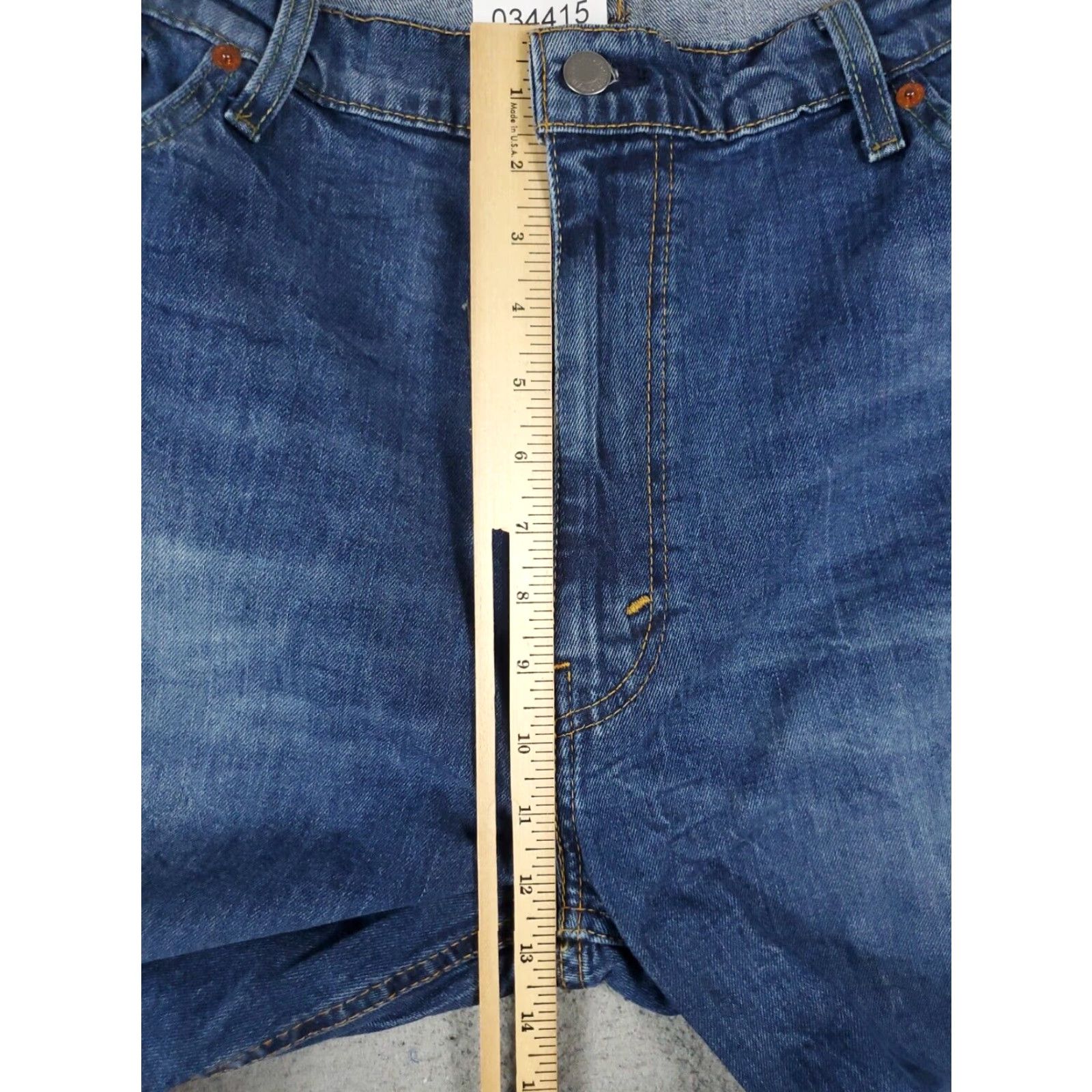 Levi's Levis 541 Athletic Fit Straight Leg Jeans Mens Size 42x30 Blue Size US 42 / EU 58 - 3 Thumbnail