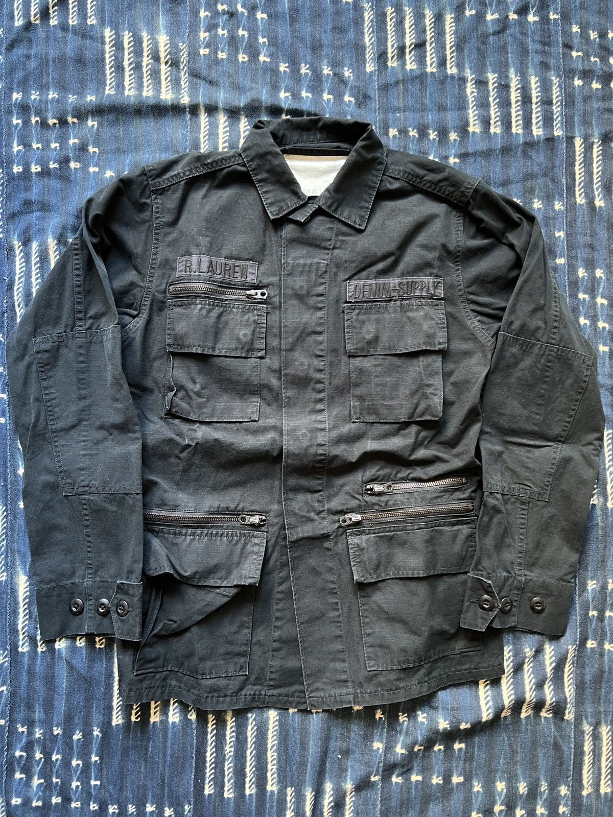 Polo Ralph Lauren Vintage M65 Field Jacket Military RRL