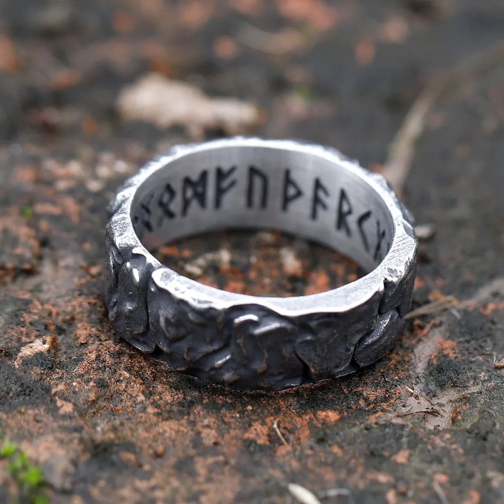 Other Stainless Steel Odin Norse Viking Ring Size ONE SIZE - 5 Thumbnail