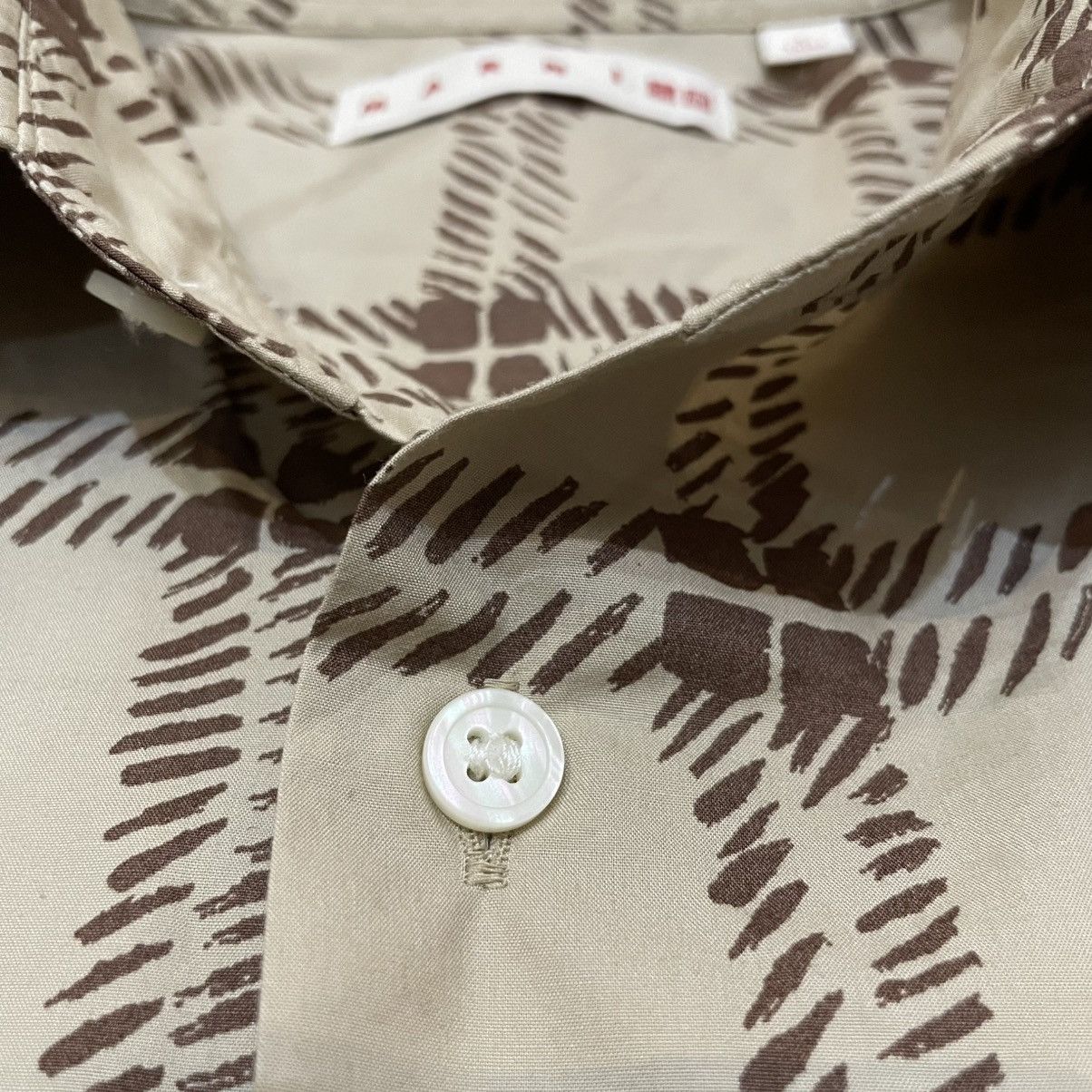 Marni Marni Uniqlo Pattern Button Up Shirt Size US L / EU 52-54 / 3 - 4 Thumbnail