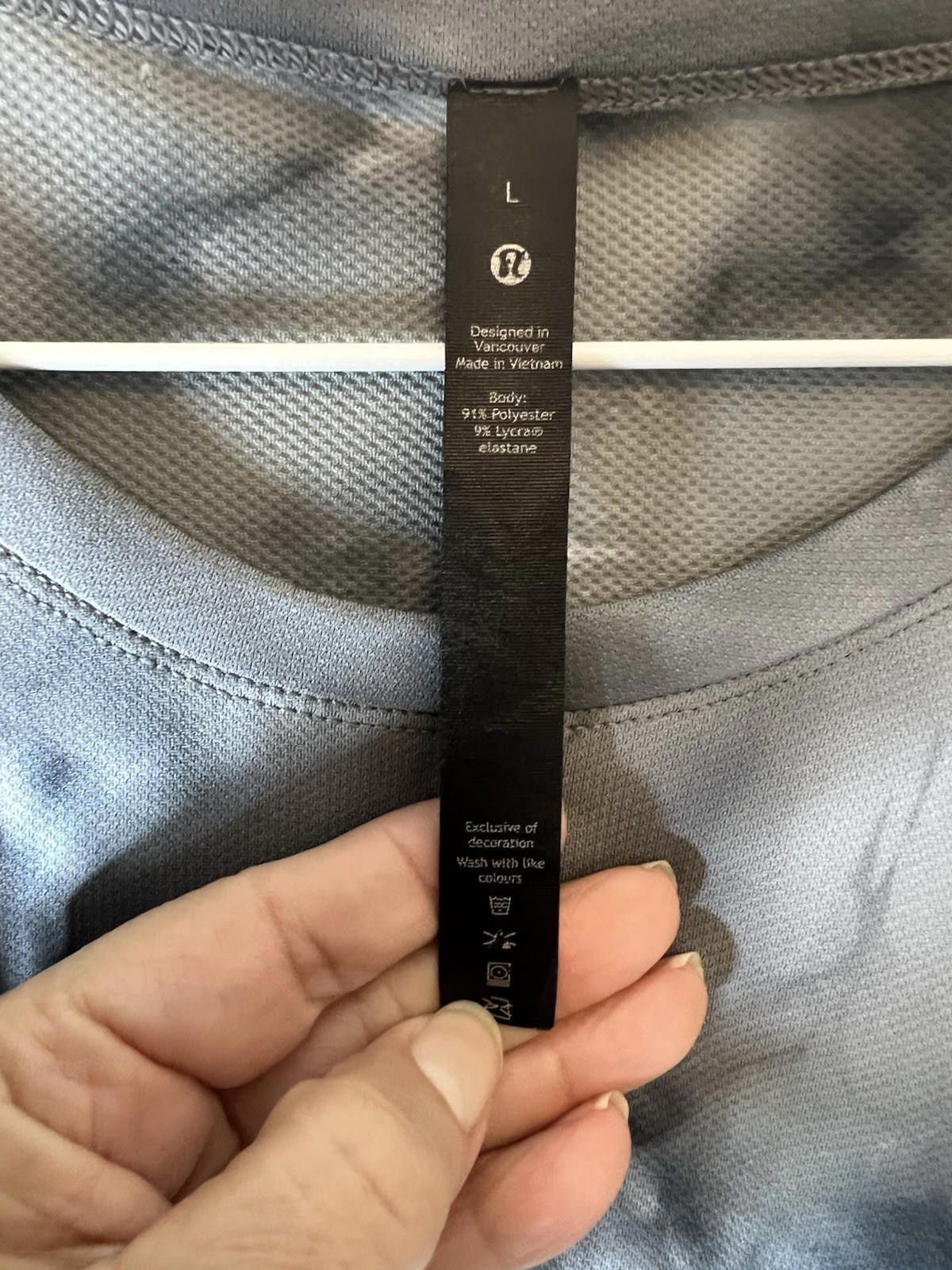 Designer Lululemon Relaxed Mesh Pocketed Size L White Black Size US L / EU 52-54 / 3 - 3 Thumbnail