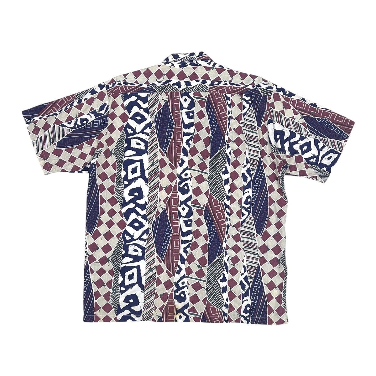 Other Pulau Seribu Pacific Abstract Tribal Geometric Hawaii Shirt Size US XL / EU 56 / 4 - 2 Thumbnail