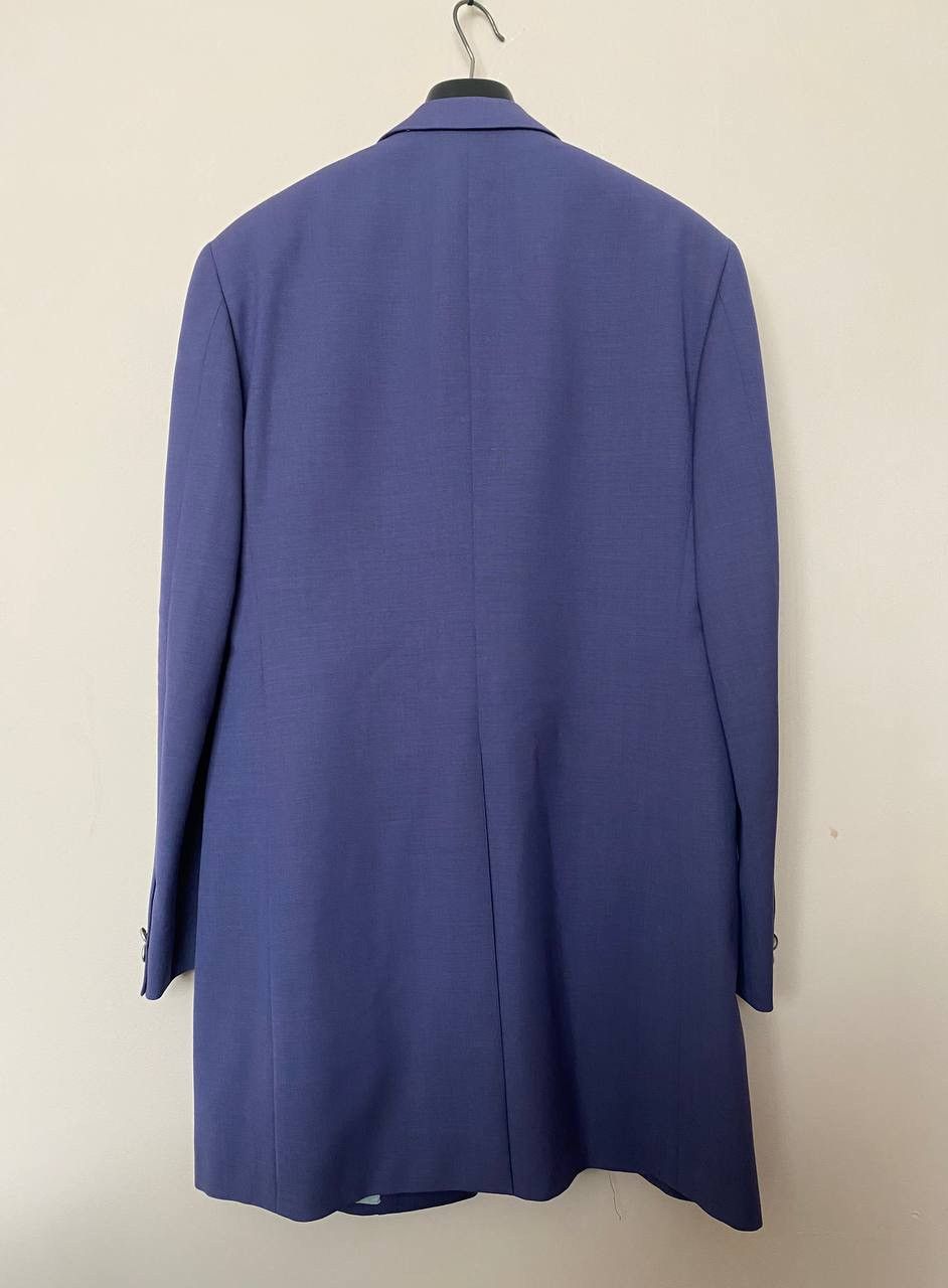 Pal Zileri 2 Pieces PAL ZILERI CERIMONIA Striped Suit One Button Sz 48R Size 48R - 6 Thumbnail