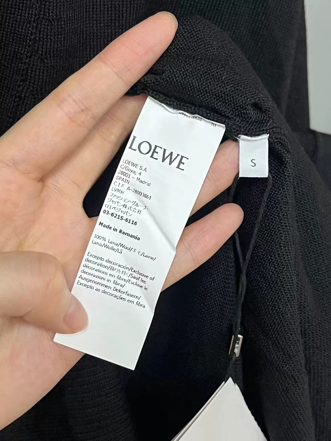Loewe Loewe Blue Logo Cardigan Size US S / EU 44-46 / 1 - 5 Thumbnail