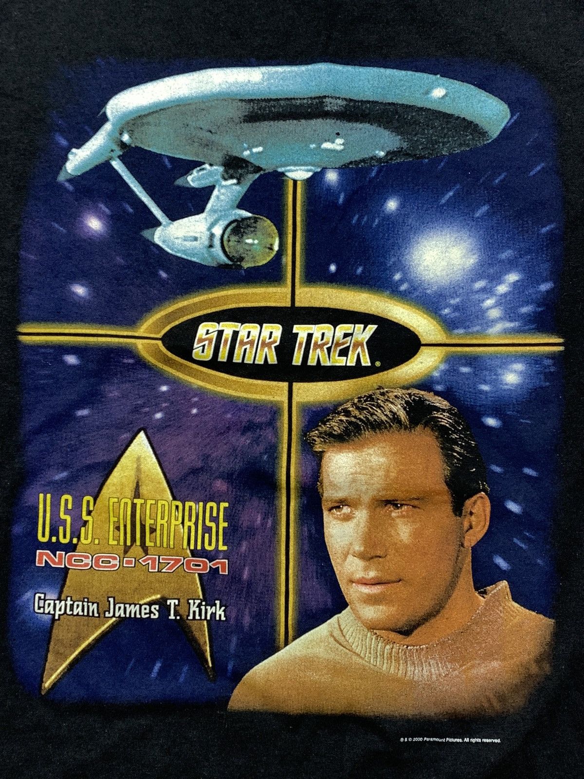 Band Tees × Vintage Vintage Y2K Star Trek 2000 t-shirt big logo streetwear XL Size US XL / EU 56 / 4 - 4 Thumbnail