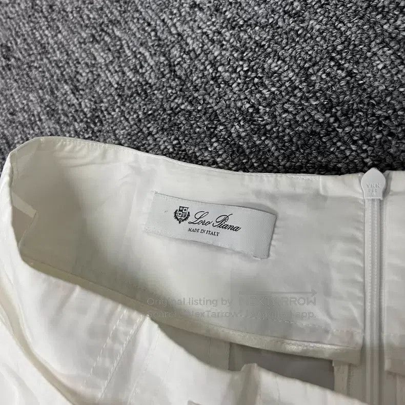 Loro Piana Loro Piana White Midi Skirt Size 27" / US 4 / IT 40 - 5 Thumbnail