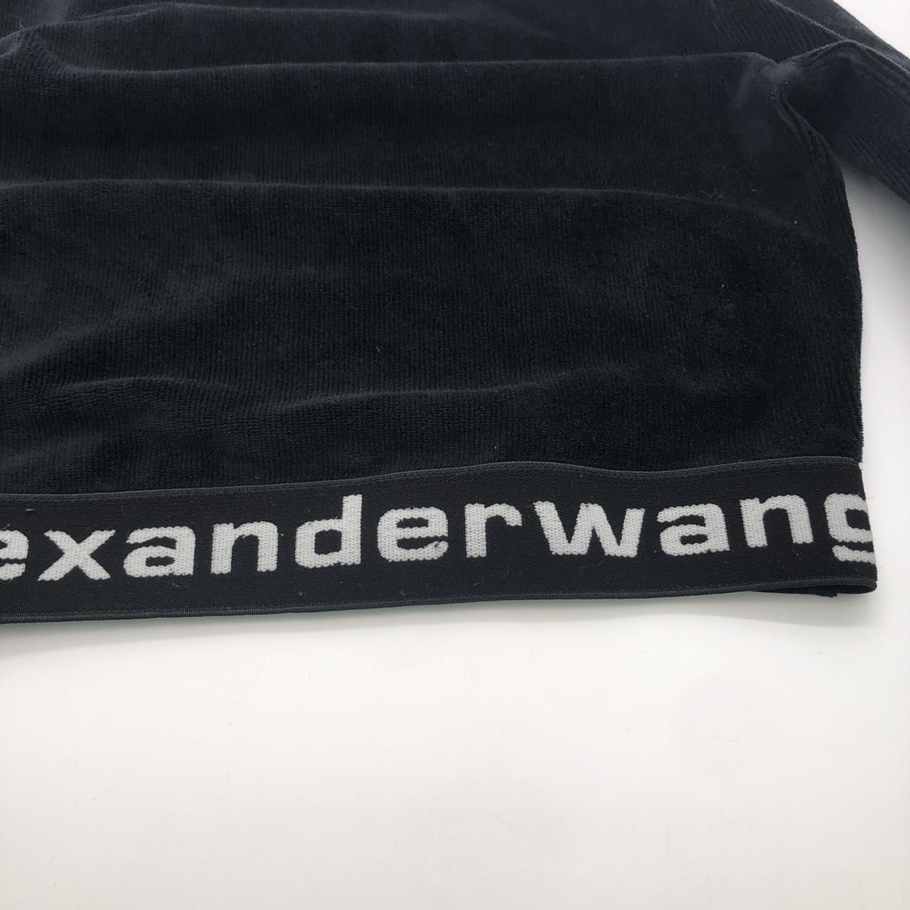 Alexander Wang Alexander Wang Corduroy Cropped Pullover Knit Sweater K26WX Size XS / US 0-2 / IT 36-38 - 9 Thumbnail
