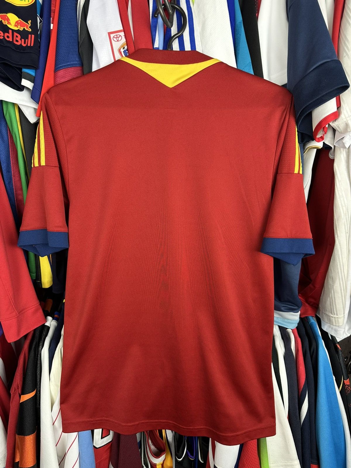Adidas SPAIN 2013 2014 HOME FOOTBALL SHIRT SOCCER JERSEY ADIDAS Size US S / EU 44-46 / 1 - 9 Thumbnail