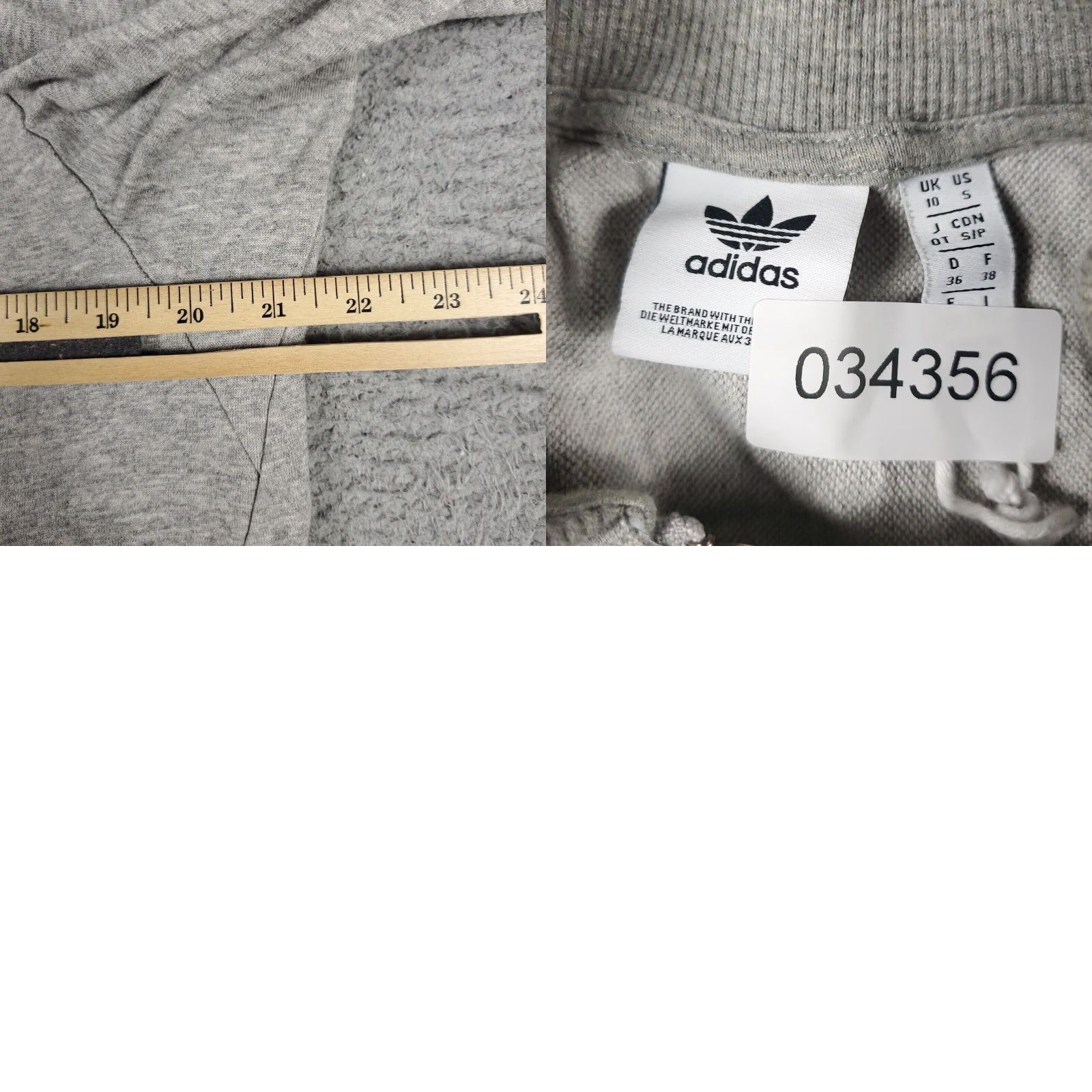 Adidas VINTAGE Adidas Women’s Track Jacket Size Small Gray Full Zip Athletic Casual Outdoor Size S / US 4 / IT 40 - 8 Thumbnail