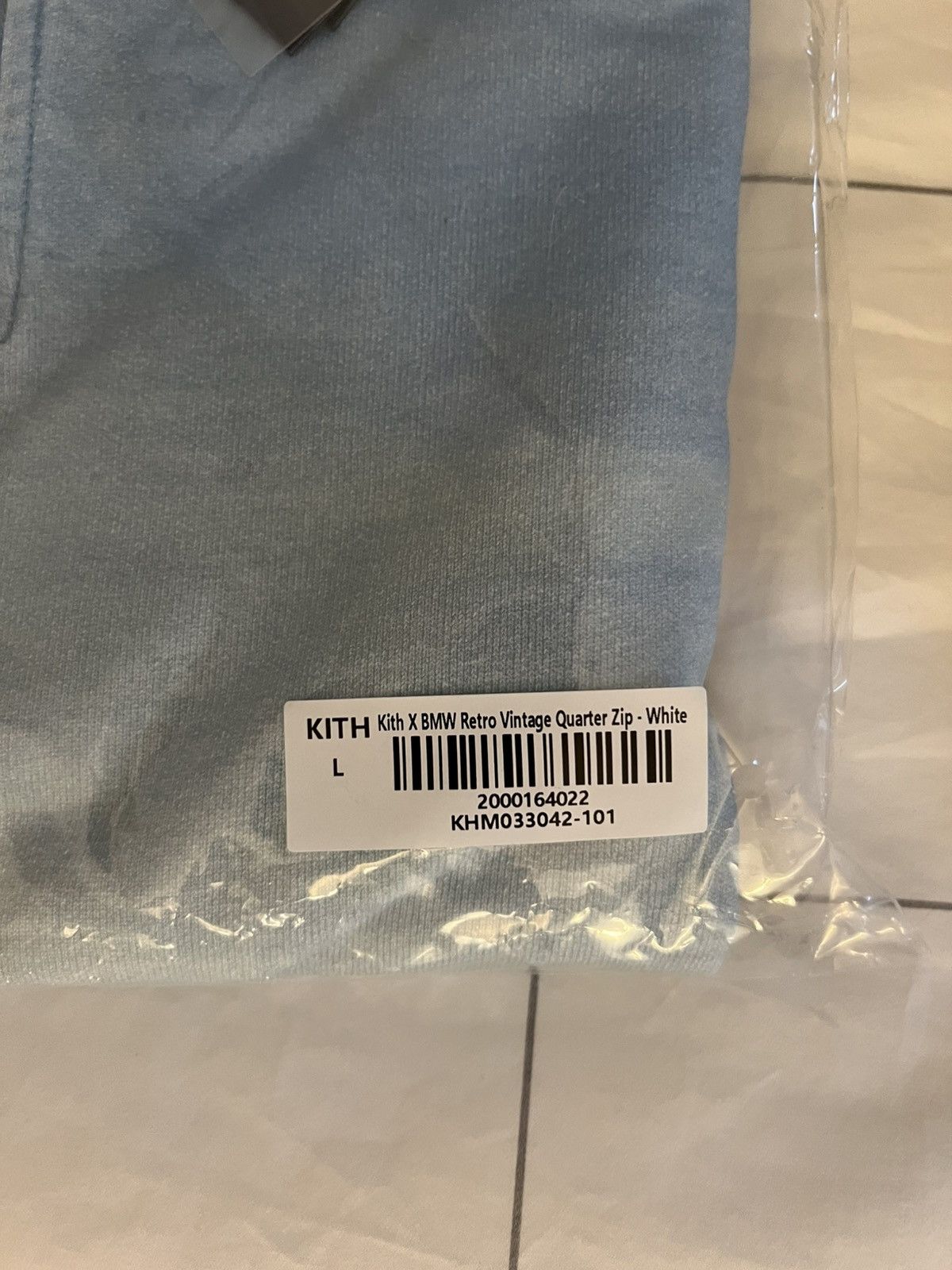 BMW × Kith Kith for BMW Retro Vintage Quarter Zip Men’s Size Large Size US L / EU 52-54 / 3 - 8 Thumbnail