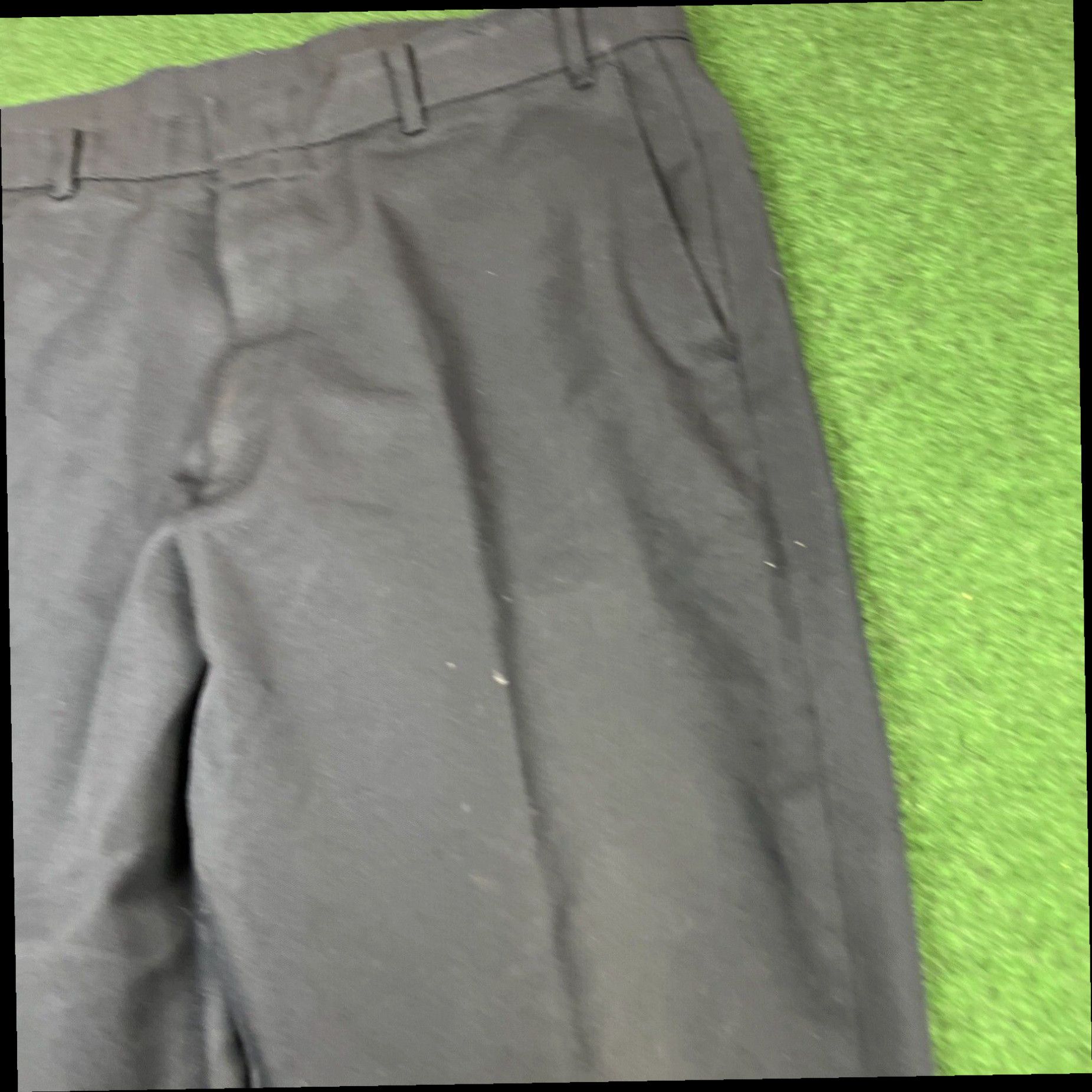 Levi's Action Slacks By Levi Strauss Mens 39x27 Navy Blue Flat Front Dress Pants Size US 39 - 2 Thumbnail