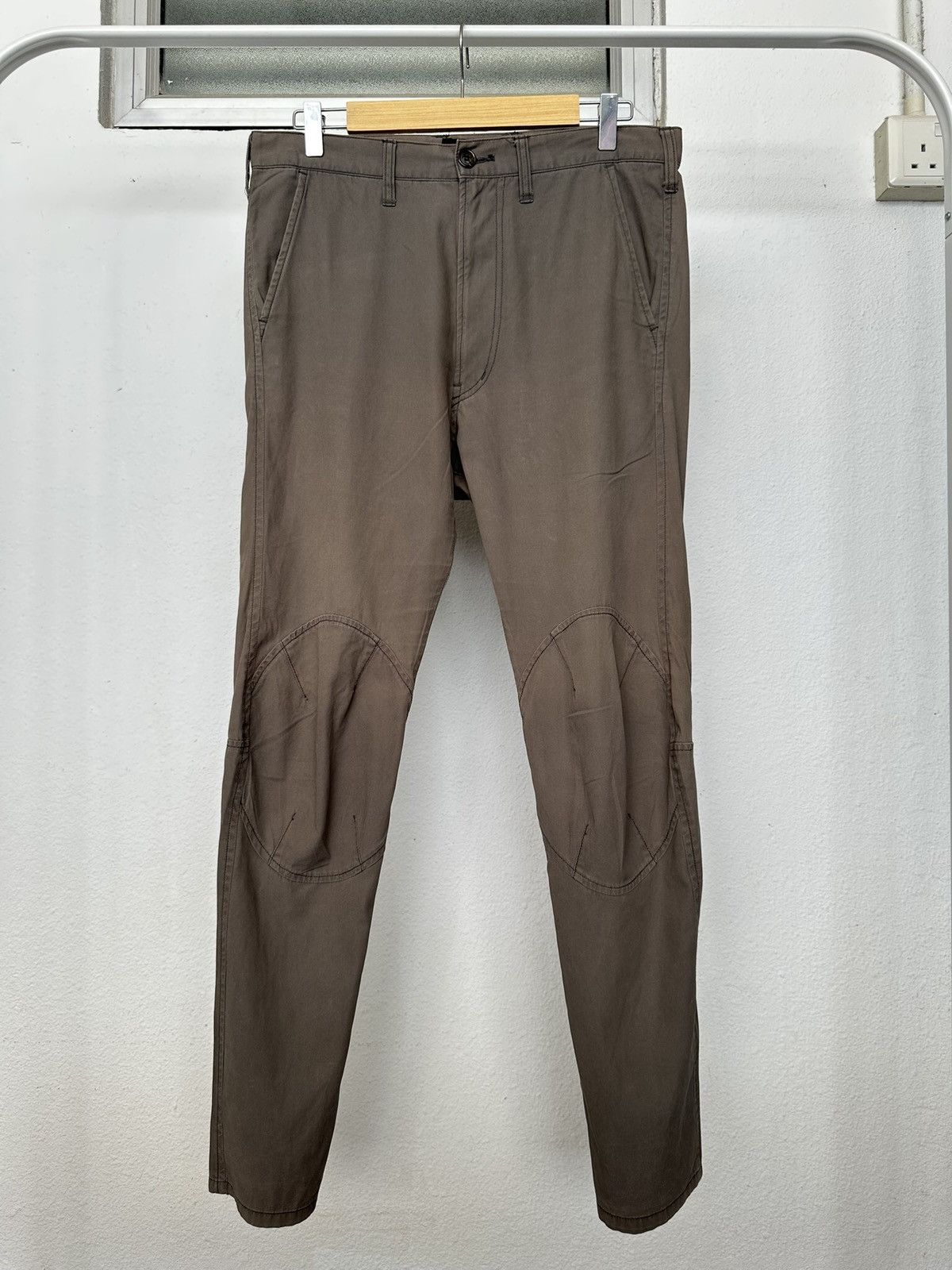 CABANE de ZUCCa 2010FW Cabane De Zucca - biker style cotton pants Size US 34 / EU 50 - 8 Thumbnail