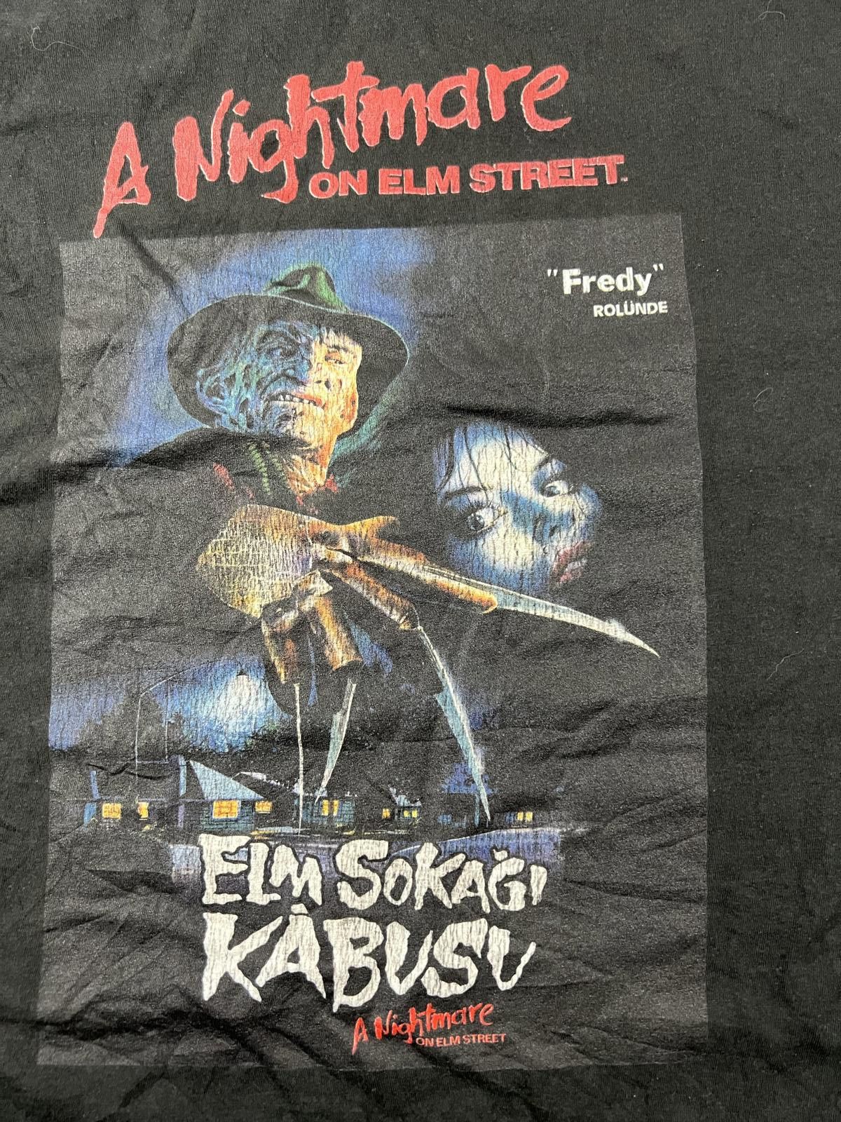 Anvil A Nightmare on Elm Street Graphic T-Shirt XL Size US XL / EU 56 / 4 - 2 Thumbnail