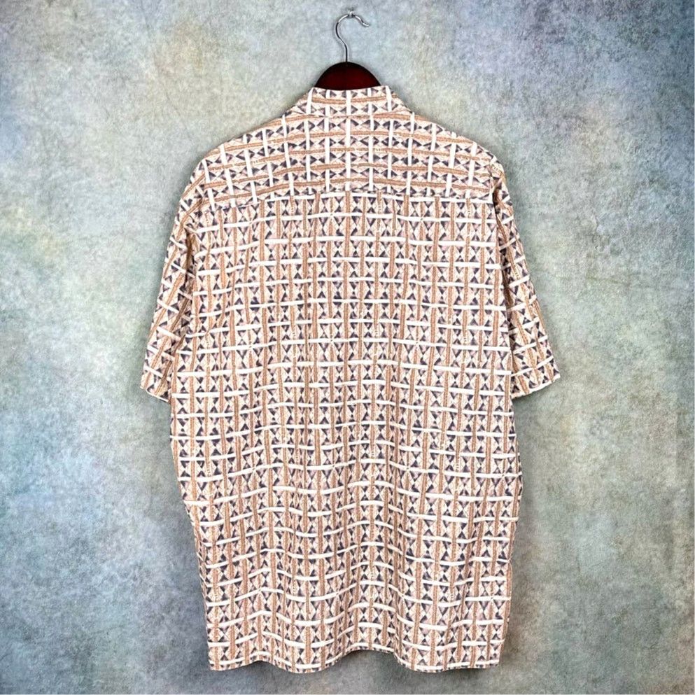 Pierre Cardin × Vintage Vintage 90s Pierre Cardin Button Down Shirt Sz XL Hawaiian Size US XL / EU 56 / 4 - 3 Thumbnail