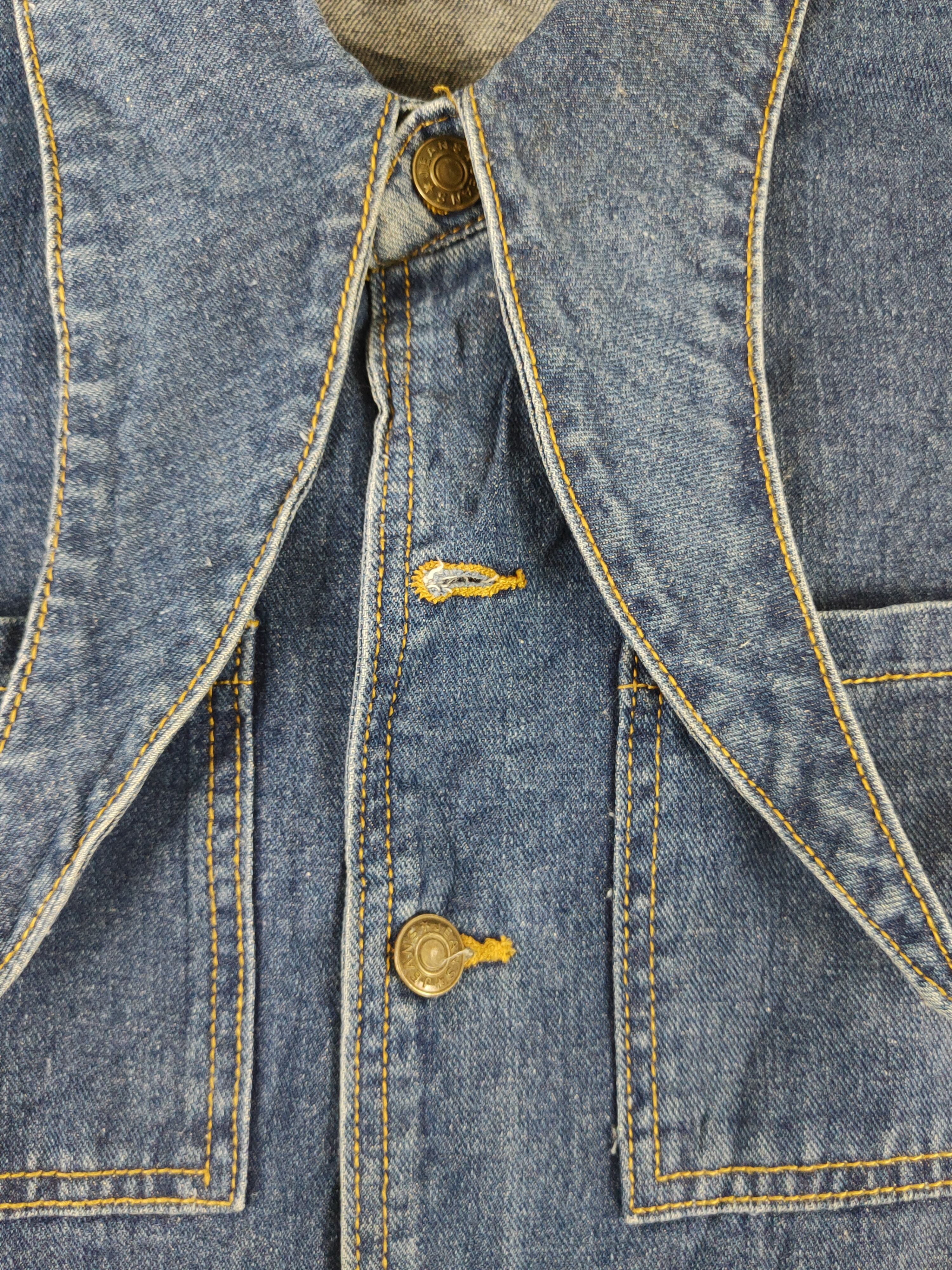 Japanese Brand × Vintage Vintage Japanese Brand Dark Blue Denim Coveralls Size 30" / US 8 / IT 44 - 3 Thumbnail