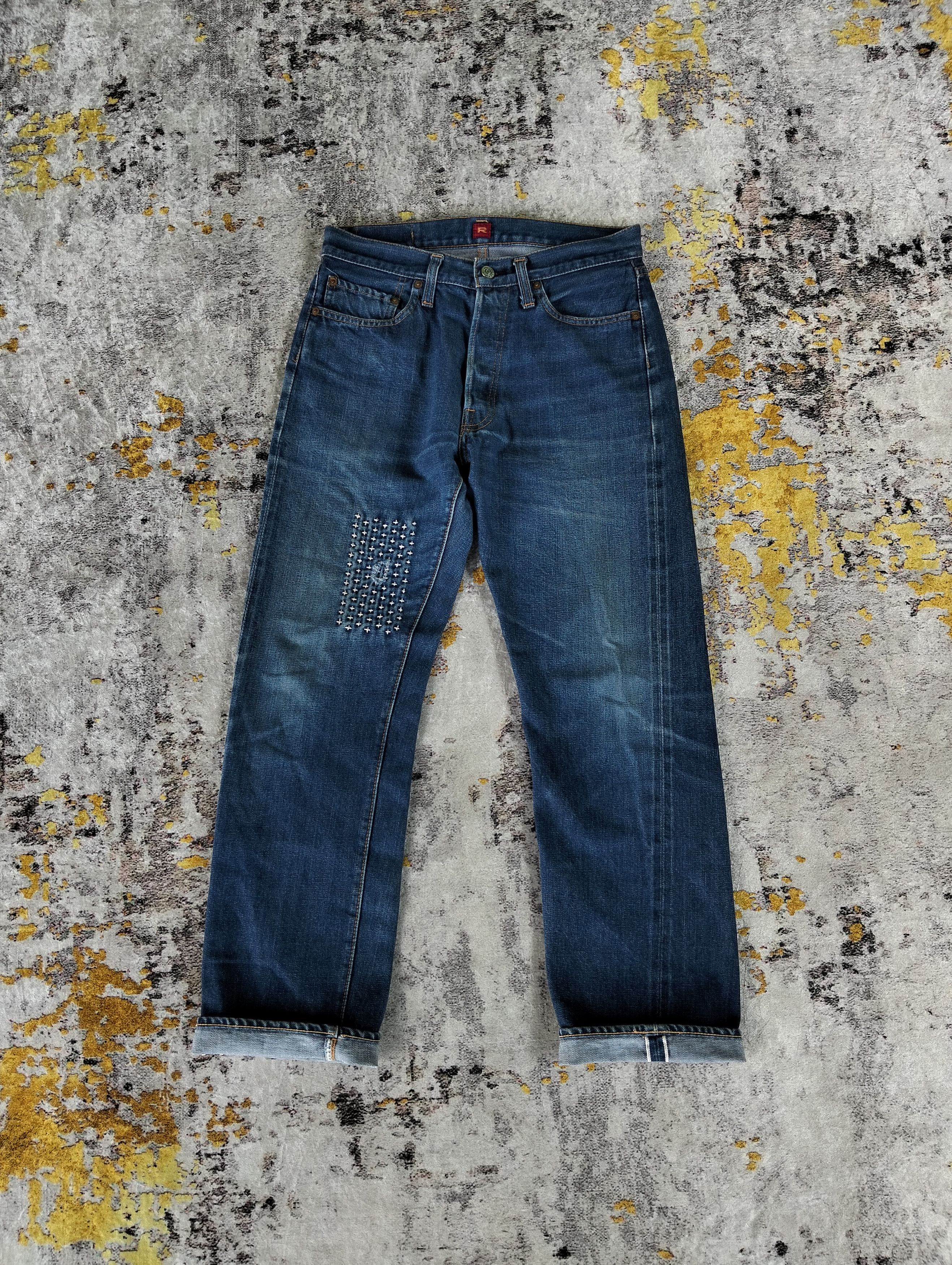 RESOLUTE Resolute 712 Denim Blue Jeans Made In Japan W31 Selvedge