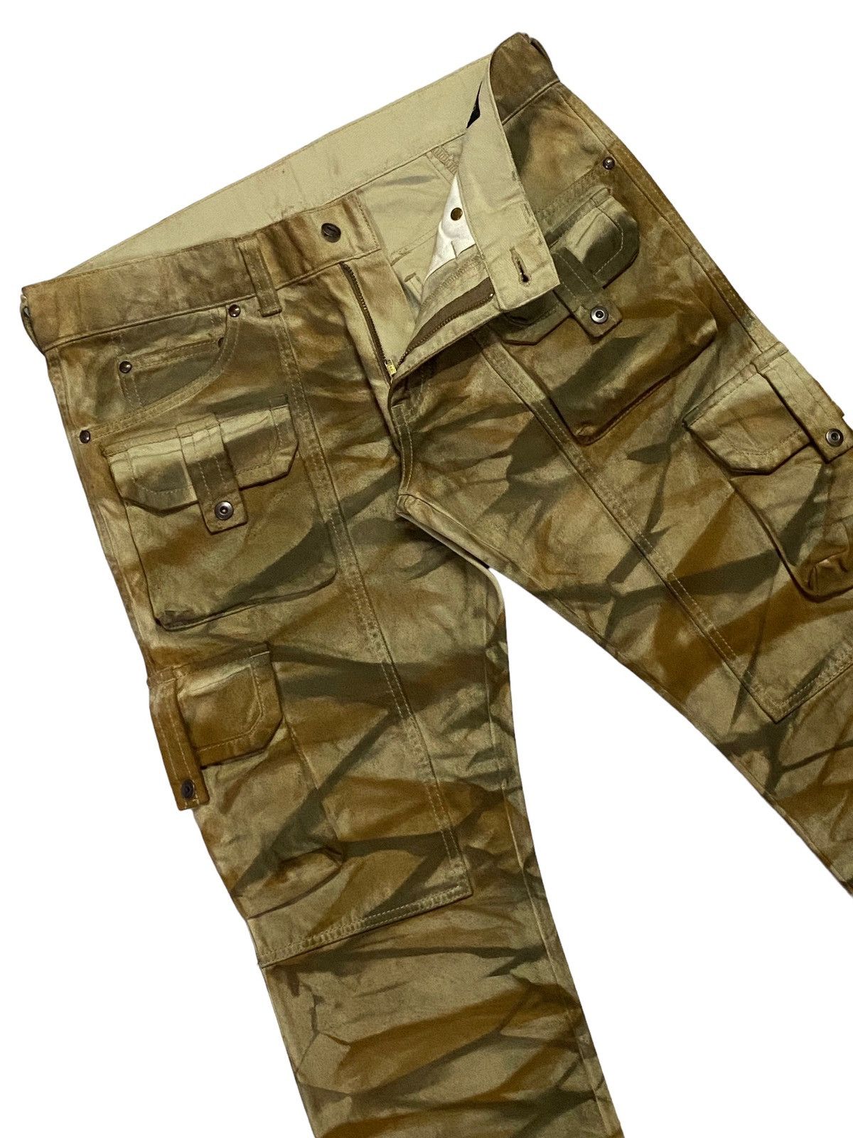 Japanese Brand × Tornado Mart Rare Design‼️Tornado Mart Flare Multi-Pocket Pants Size US 32 / EU 48 - 13 Thumbnail