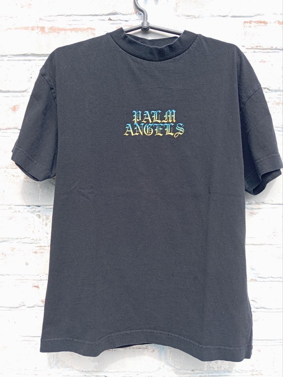 Palm Angels Palm Angels Hue Gothic Logo tee Size US S / EU 44-46 / 1 - 1 Thumbnail