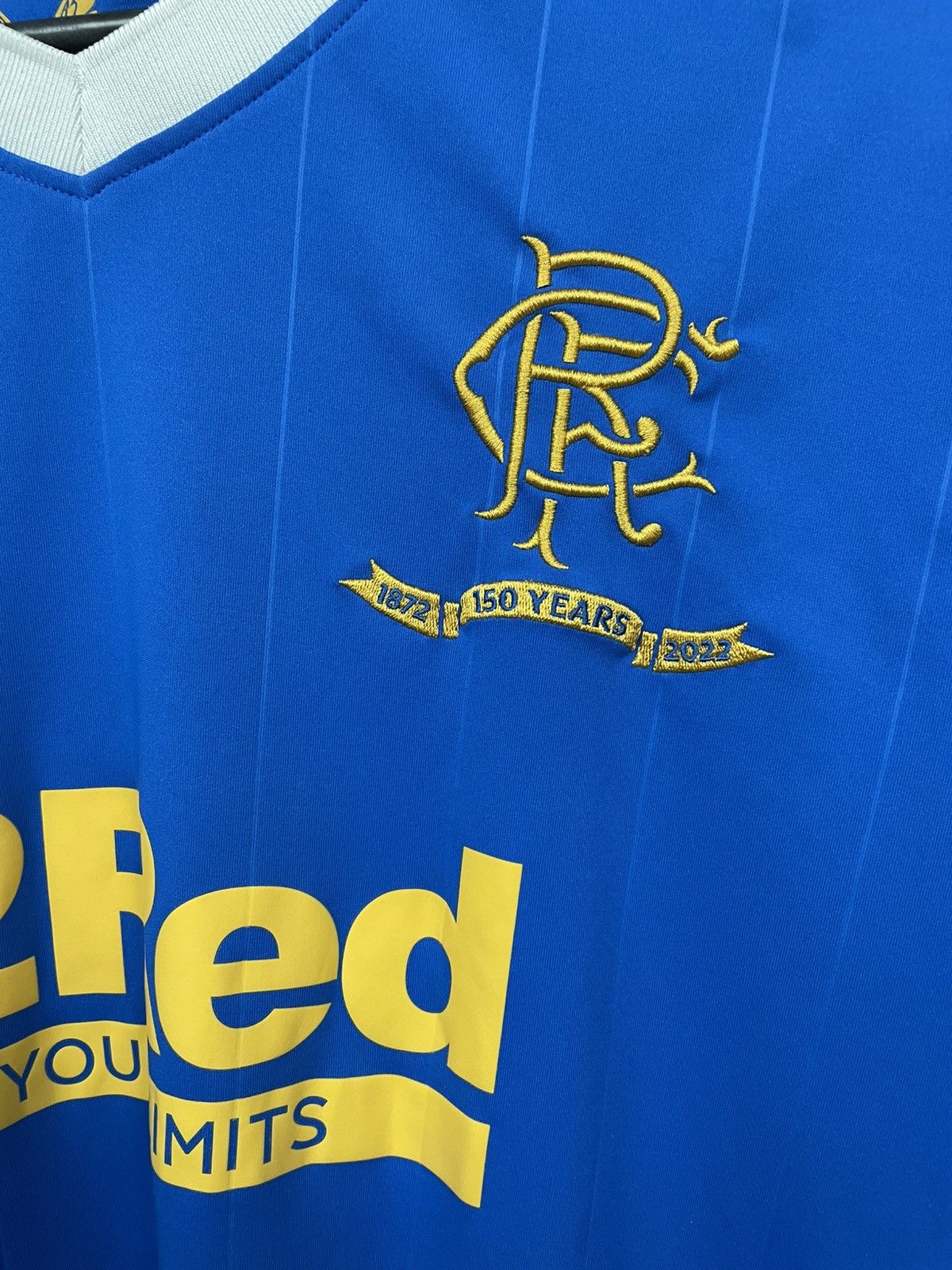 Castore Glasgow Rangers 2021/2022 Castore Soccer Jersey Fotball Kit Size US L / EU 52-54 / 3 - 5 Thumbnail
