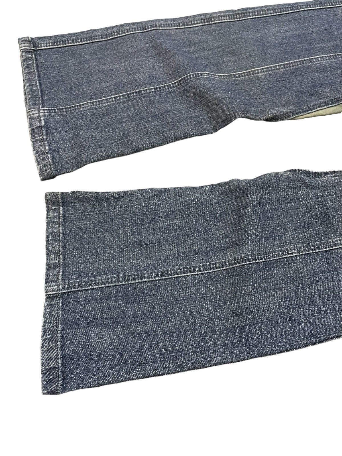 Hysteric Glamour × In The Attic × semanticdesign Studio Picone Asymmetrical Hybrid Flared Jeans Size US 28 / EU 44 - 15 Thumbnail