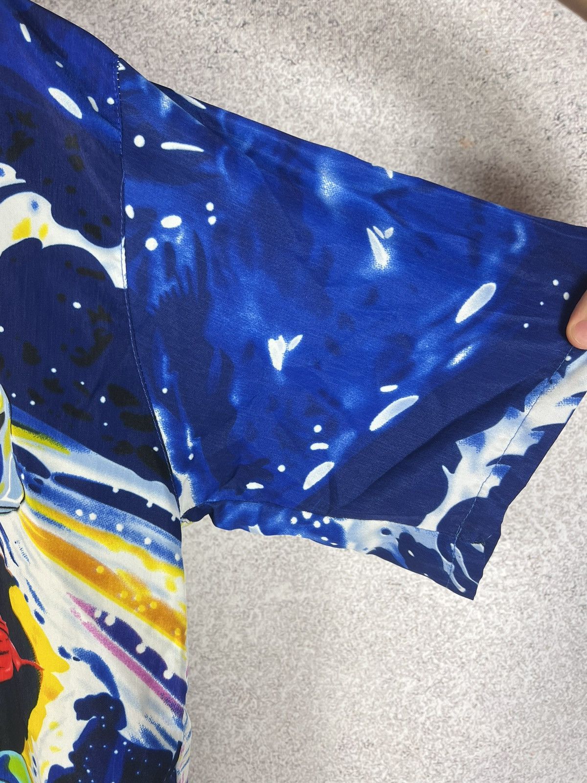 Japanese Brand Vintage Y2K Samurai Overprinted Hawaiian Crazy Shirt Size US XXL / EU 58 / 5 - 6 Thumbnail