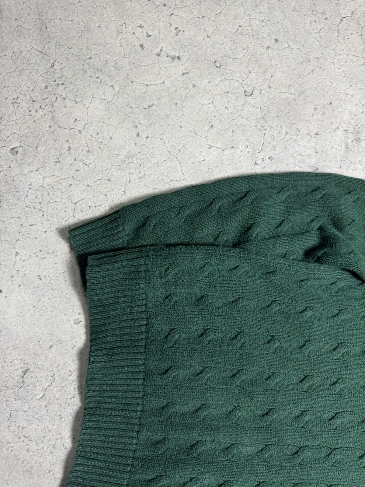 Polo Ralph Lauren Polo Ralph Lauren Cable Knitted Sweater Size XS Green Size US XS / EU 42 / 0 - 3 Thumbnail