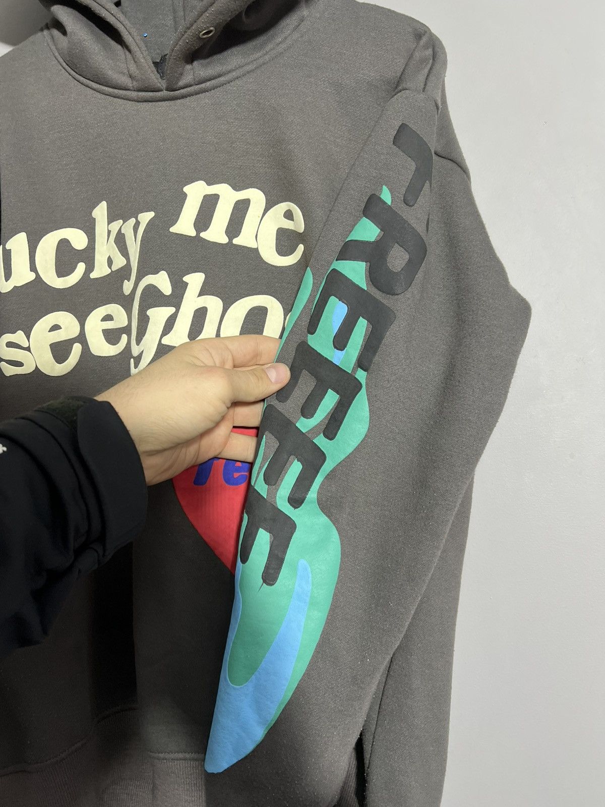 Rap Tees Lucky Me I See Ghosts Rap Hoodie Size US M / EU 48-50 / 2 - 6 Thumbnail