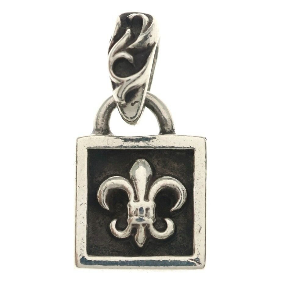 Chrome Hearts Chrome Hearts Fleur Frame Pendant | Grailed